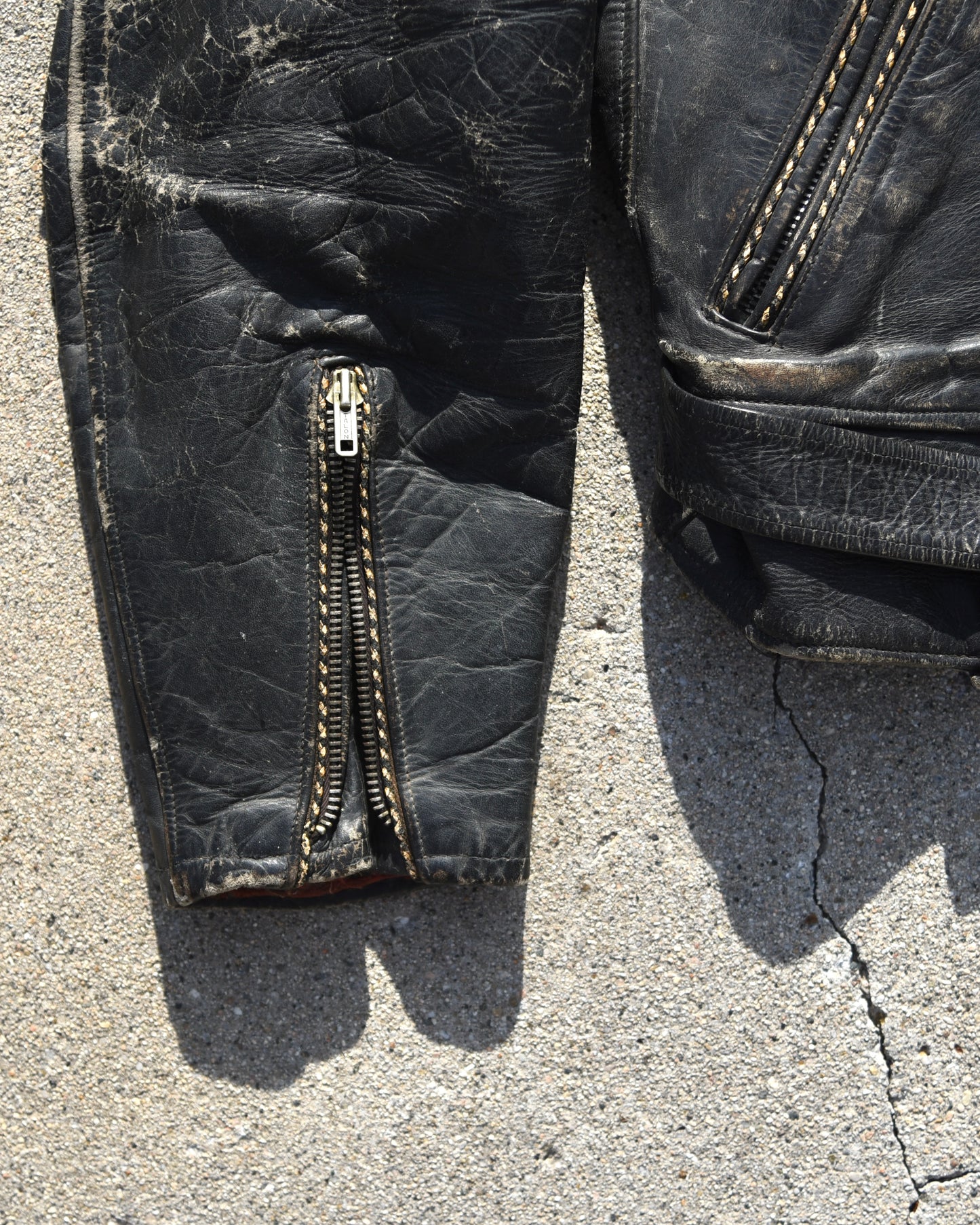1950s Hercules Horsehide Motorcycle Jacket