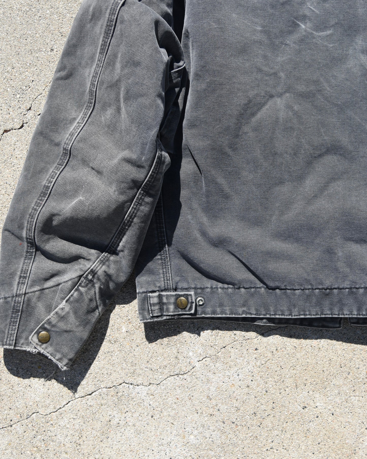 Carhartt J97 PTL Petrol Gray Detroit Jacket - Large