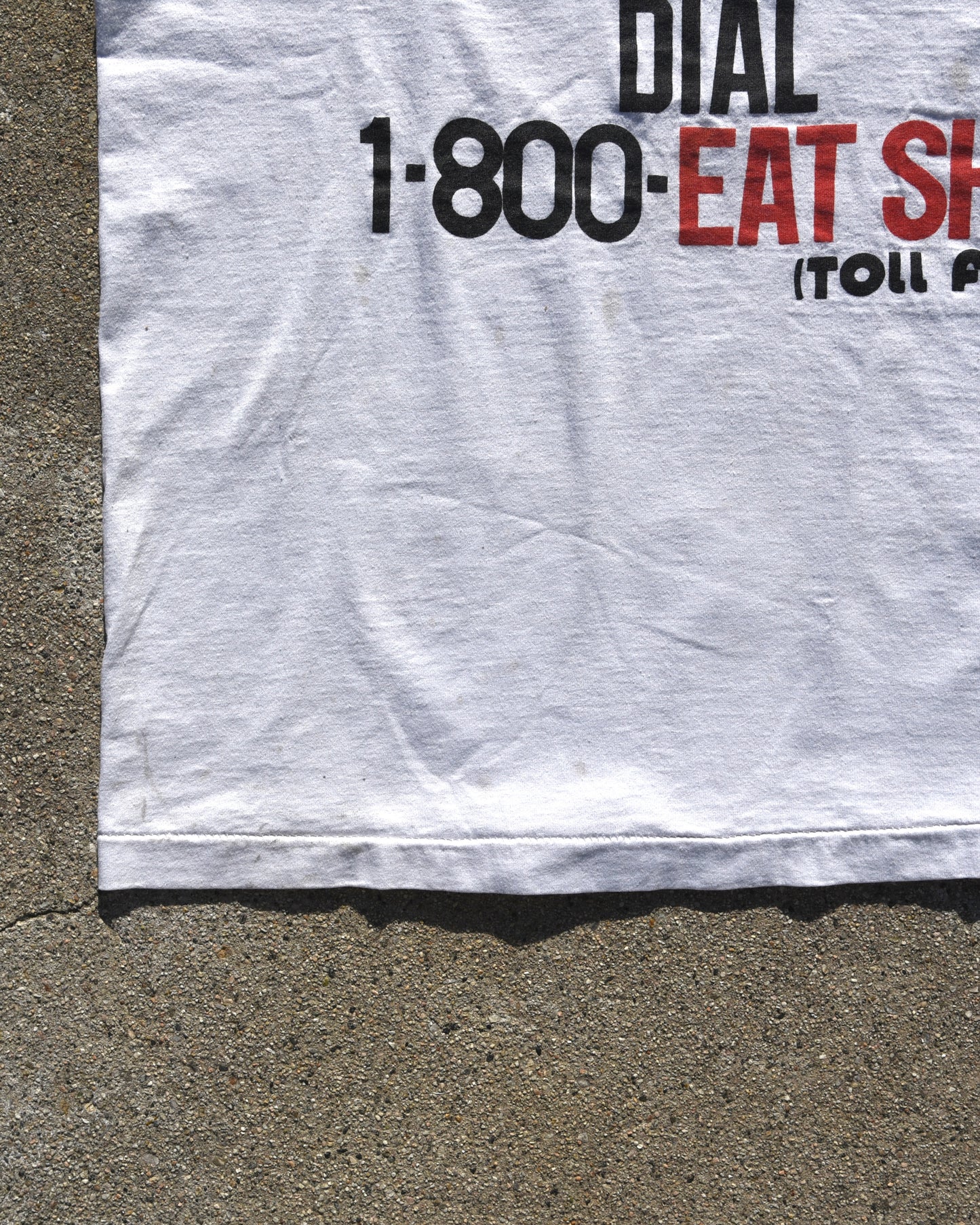 1990s Dial 1-800 Eat Shit Tshirt