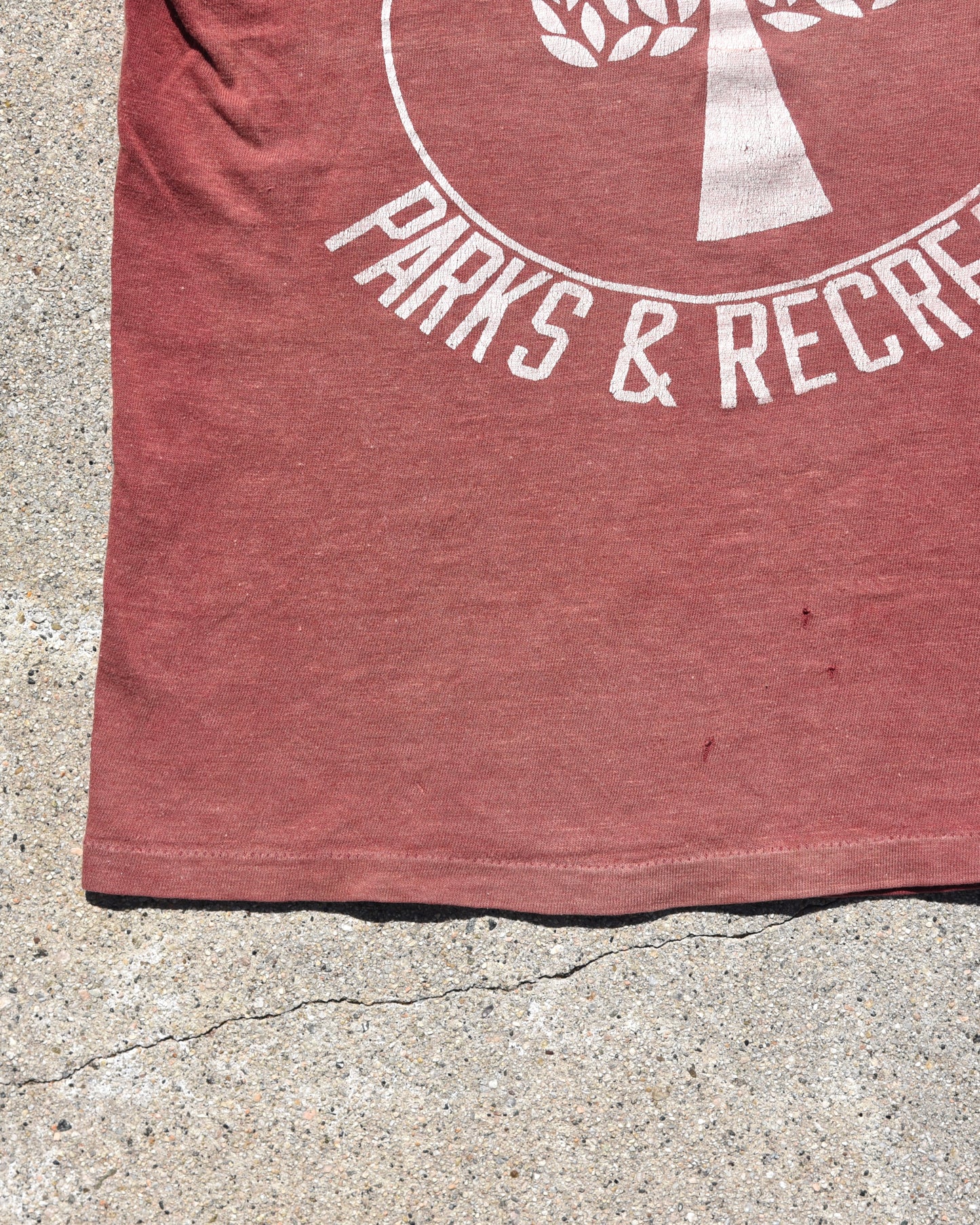 1960s Sun Faded Stafford County Parks & Recreation Tshirt