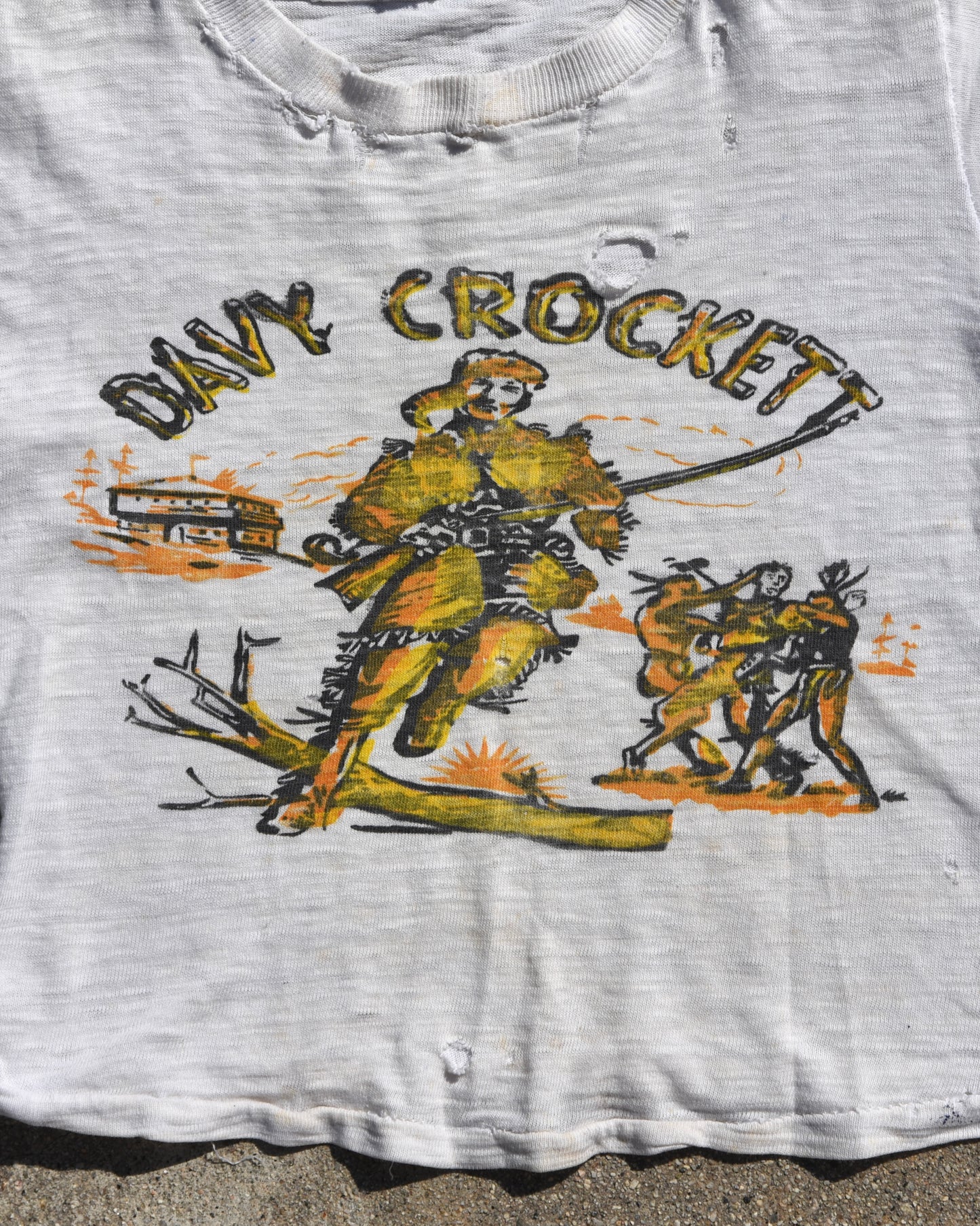 1950s Davy Crockett Baby Tshirt