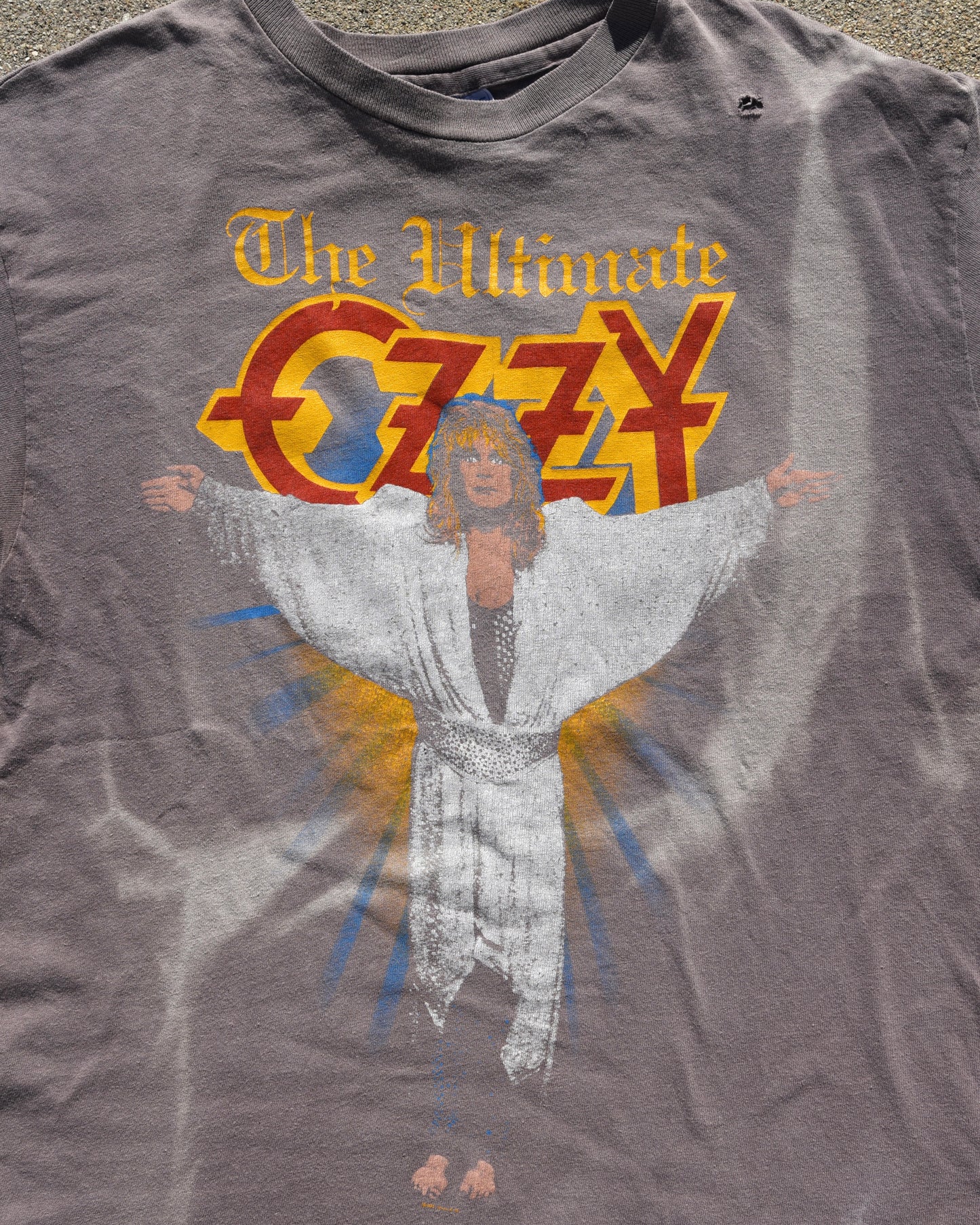 1980s Sun Faded The Ultimate Ozzy Osbourne Tshirt
