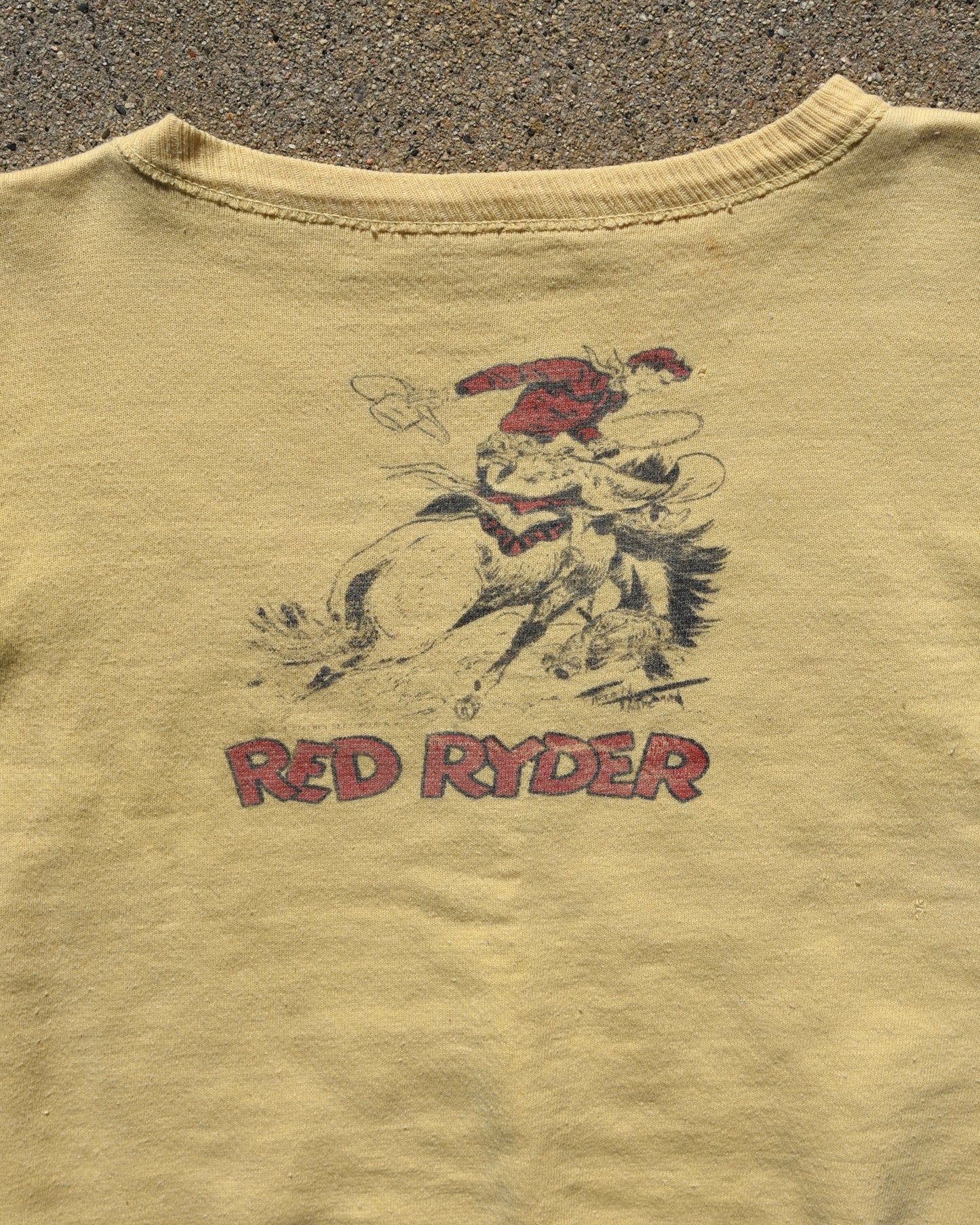 1950s Red Ryder Rodeo Horseback Sweatshirt