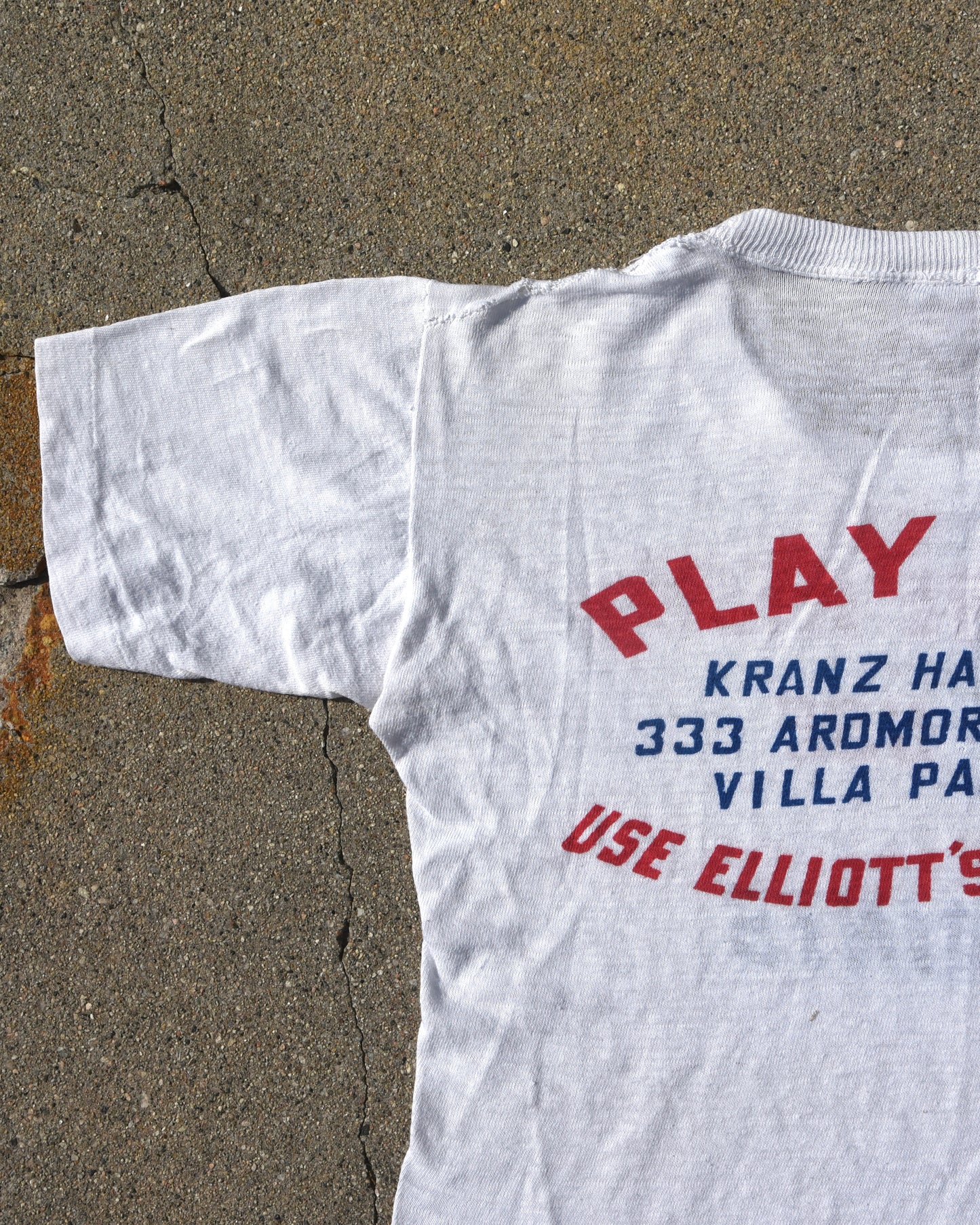 1960s Elliott’s Paints Baby Tshirt