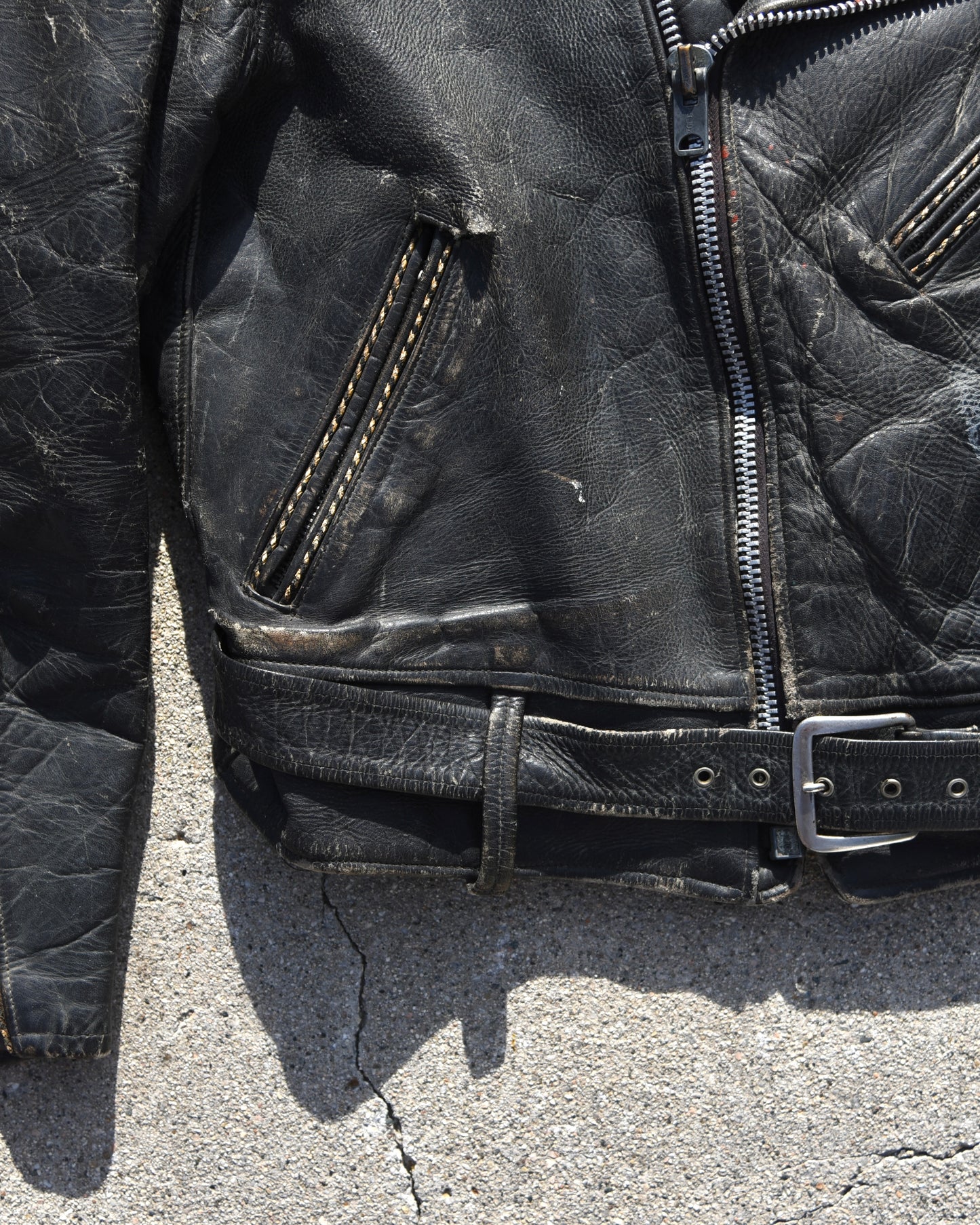 1950s Hercules Horsehide Motorcycle Jacket