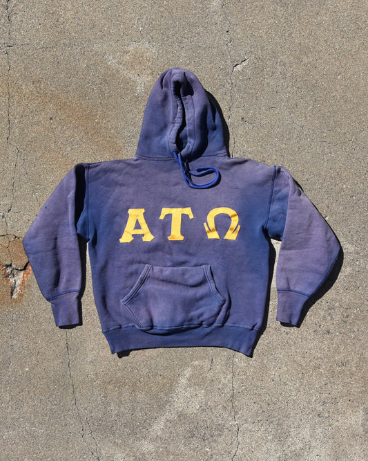 1950s Sun Faded Fraternity Hoodie