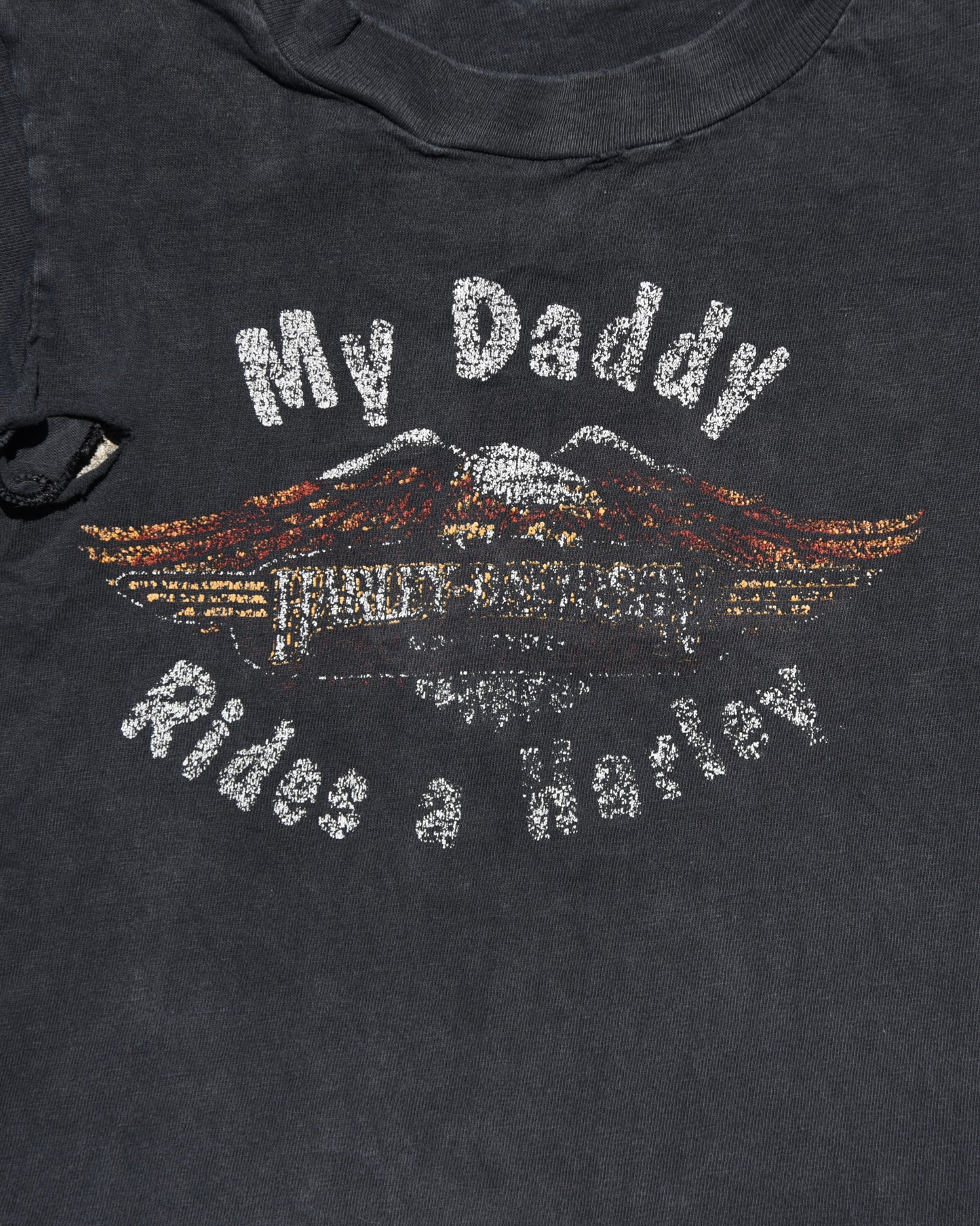 1992 My Daddy Rides a Harley Tshirt