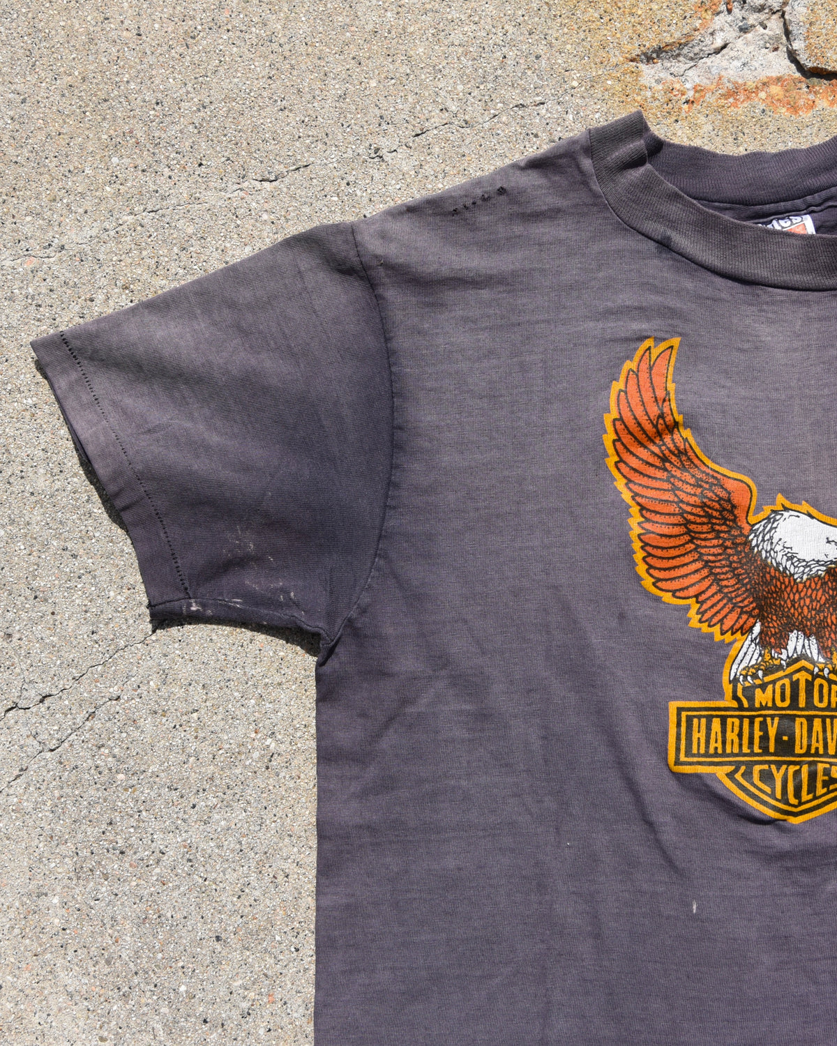 1970s Sun Faded Harley Davidson Tucson Tshirt