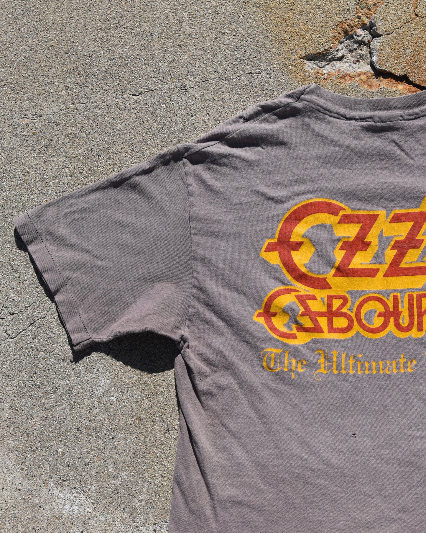 1980s Sun Faded The Ultimate Ozzy Osbourne Tshirt