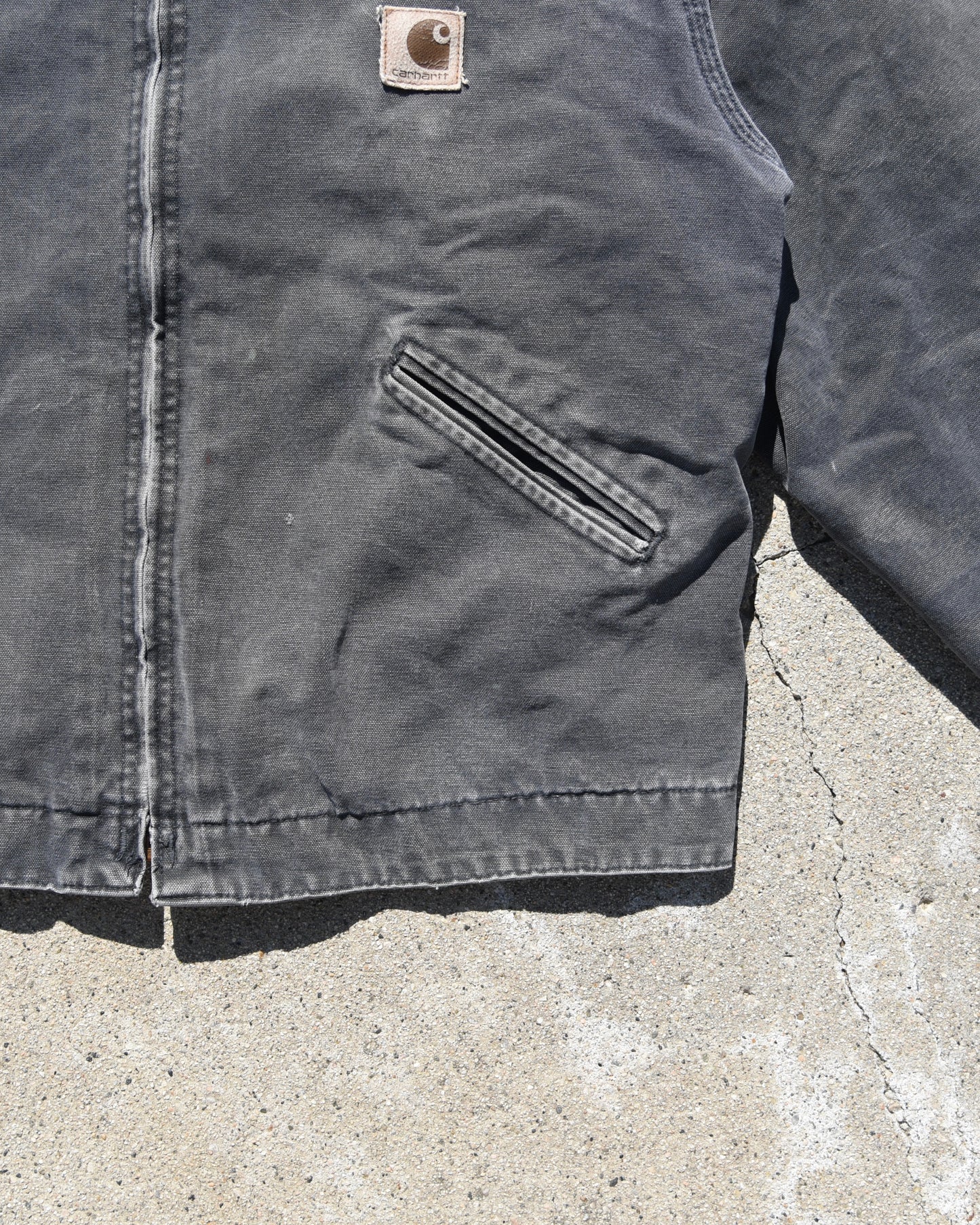 Carhartt J97 PTL Petrol Gray Detroit Jacket - Large