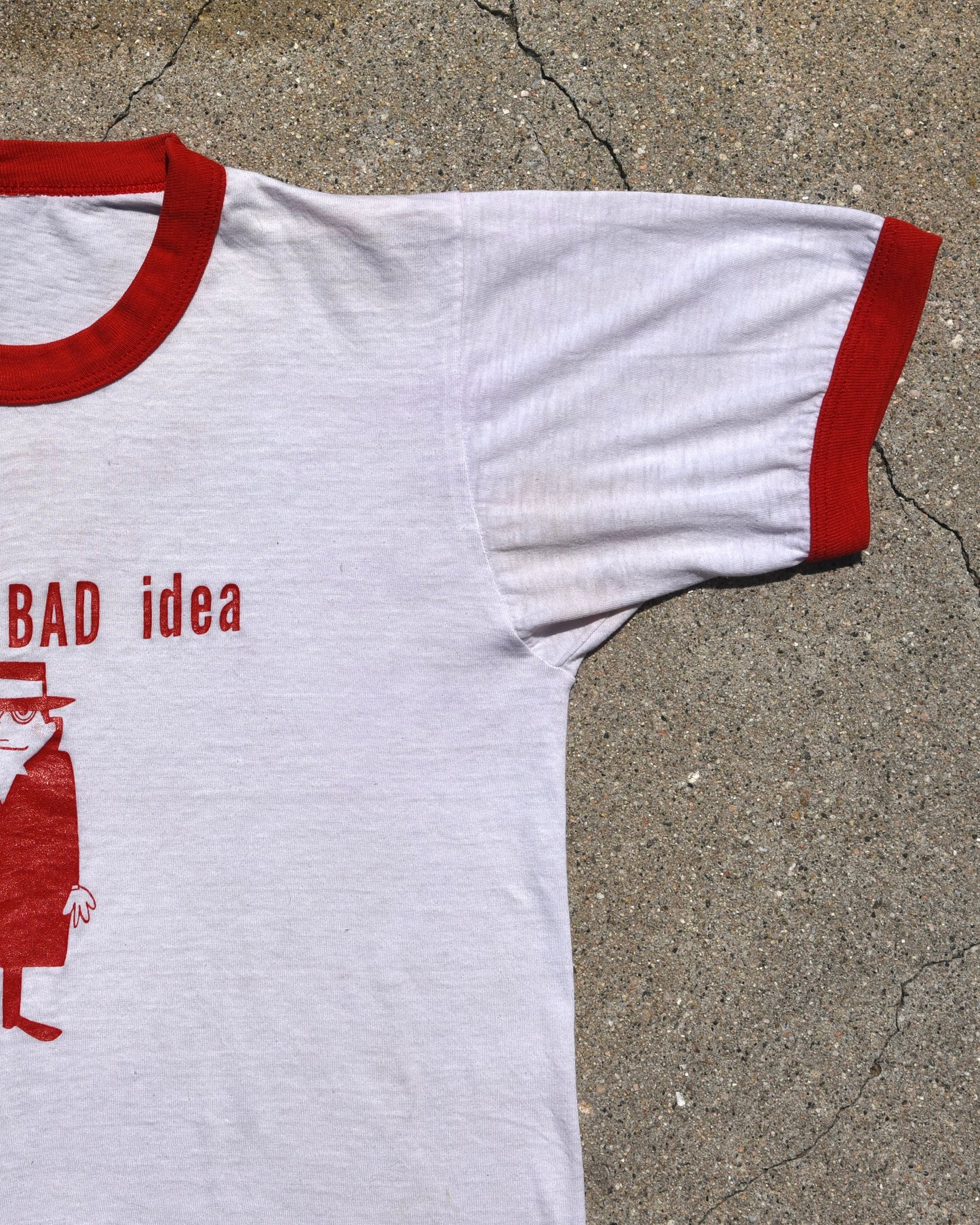 1970s I Had A Bad Idea Tshirt