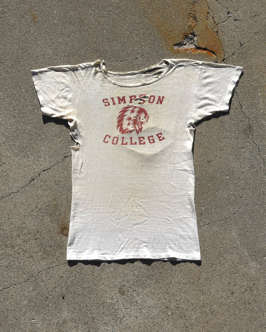 1940s Simpson College Tshirt - Thrashed