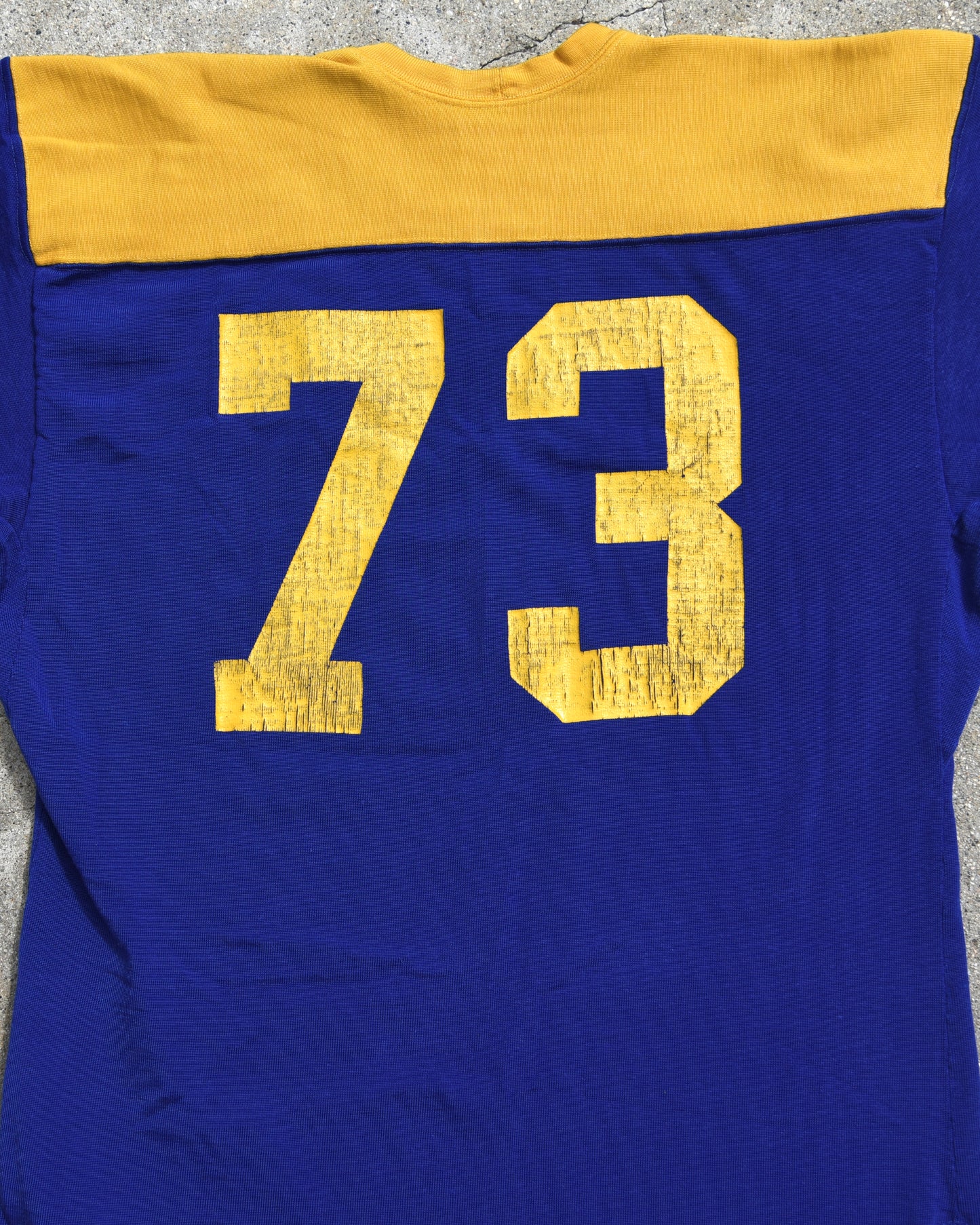 1960s Two-Tone Cotton Football Jersey