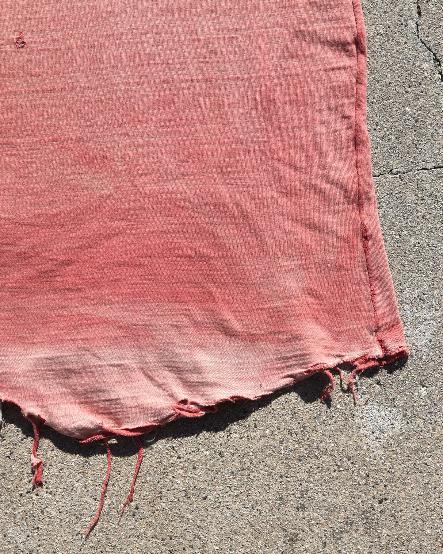 1950s Thrashed and Sun Faded Double Face Tshirt