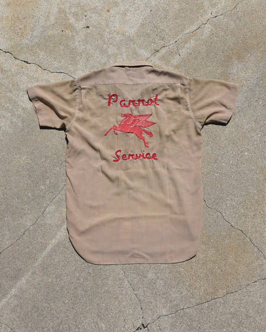 1950s Parrot Service Work Shirt