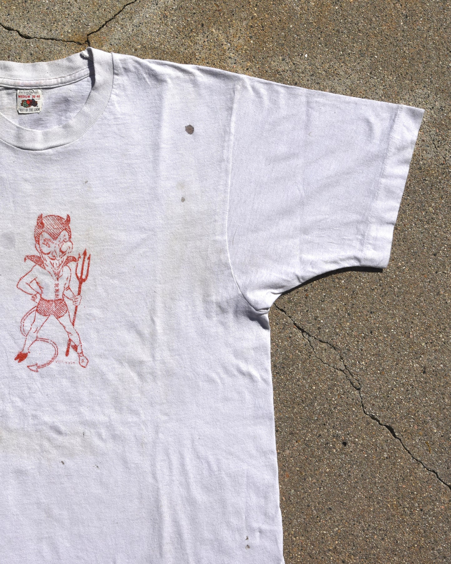 1960s Devil Stenciled Tshirt