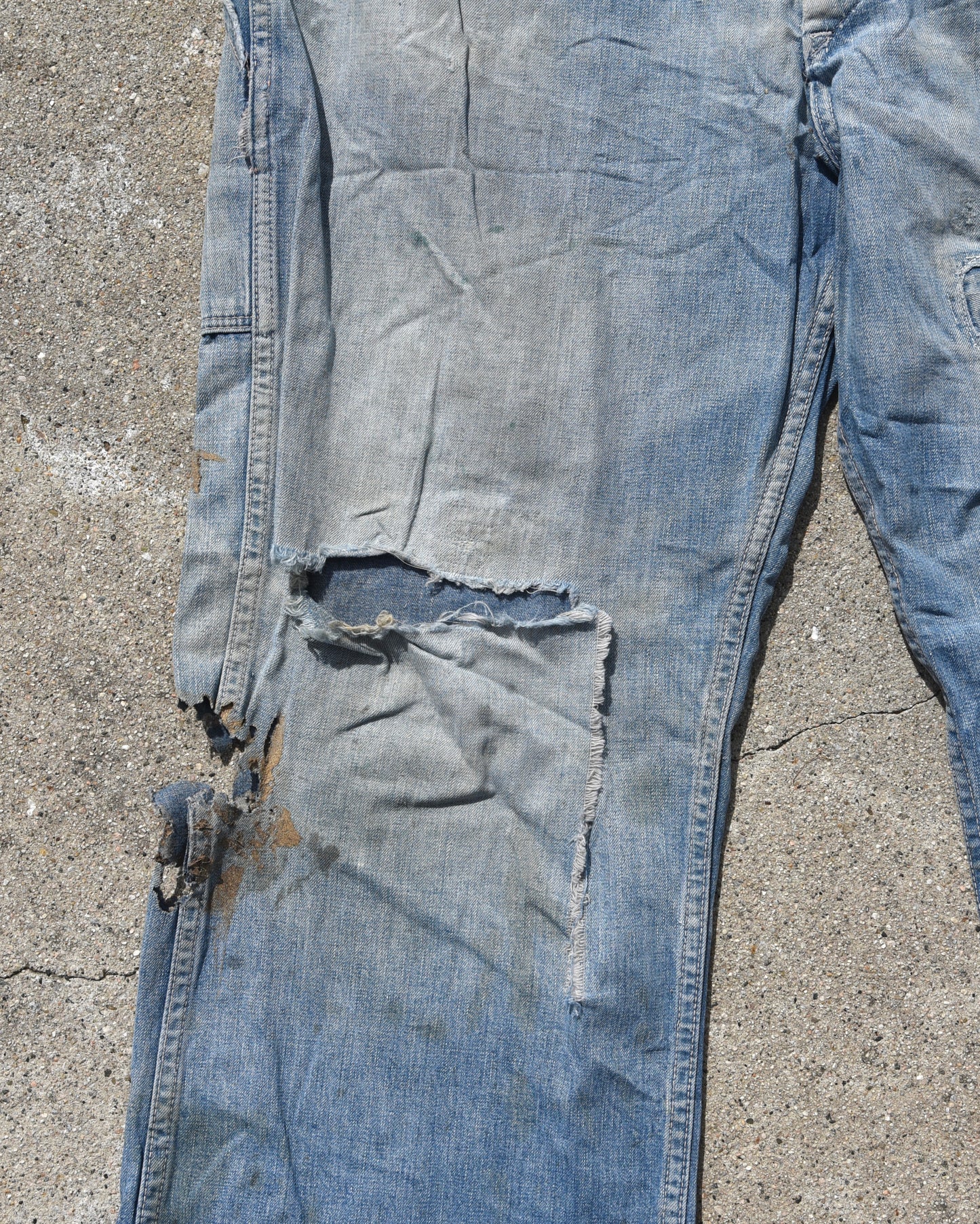 1950s Thrashed Carpenter Denim Jeans