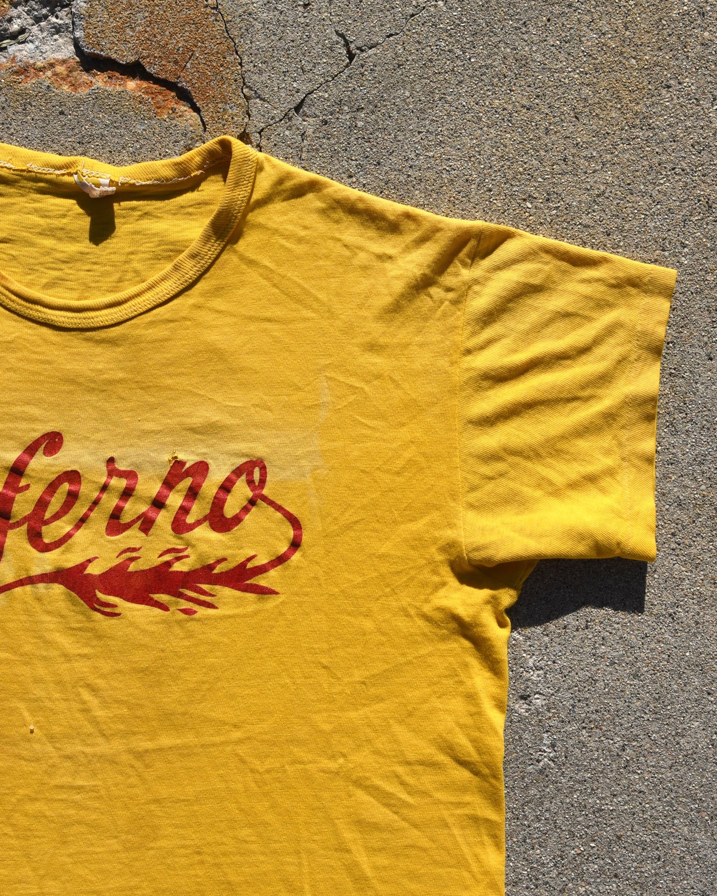 1960s Sun Faded Inferno Tshirt