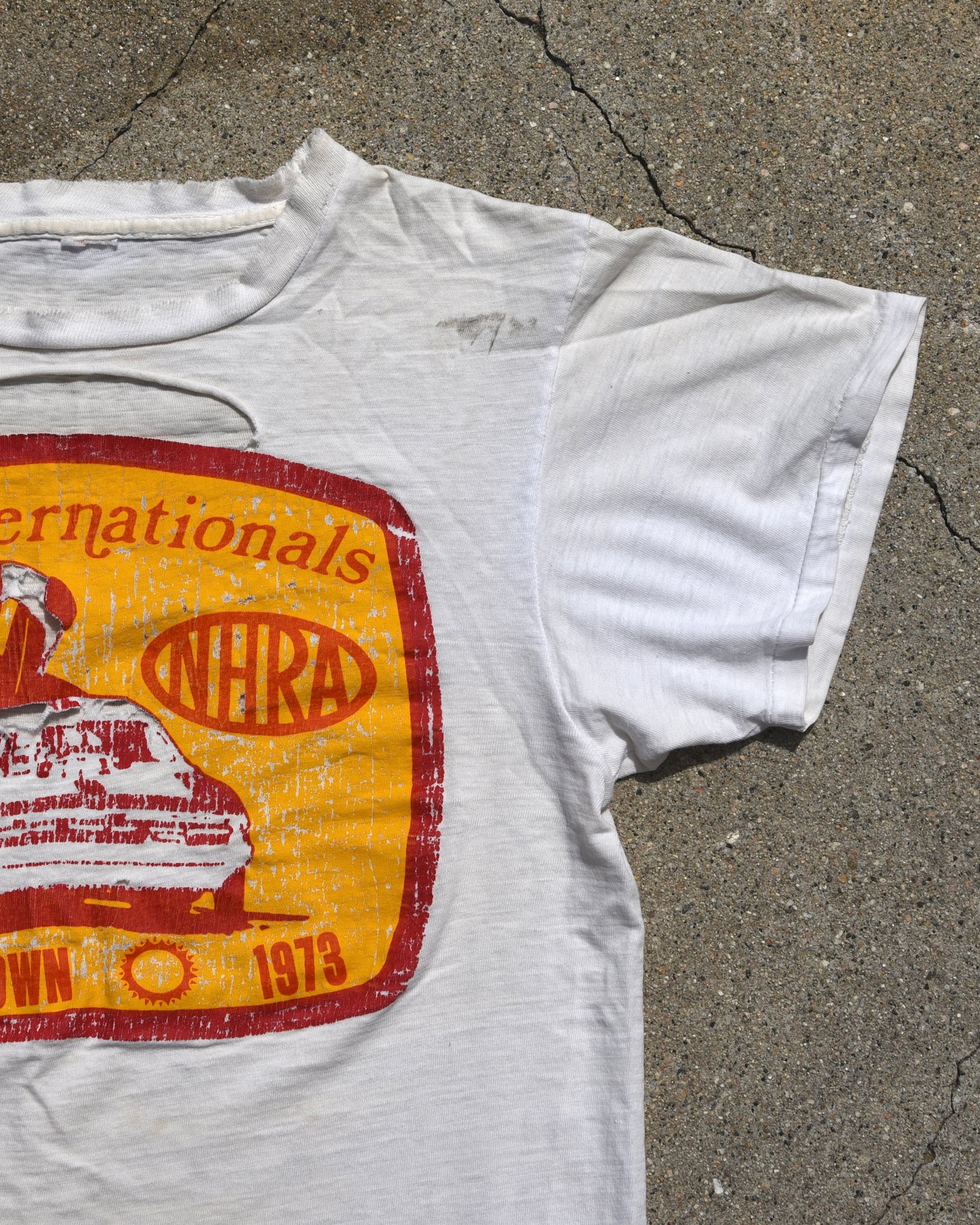 1973 Thrashed NHRA Summernationals Tshirt