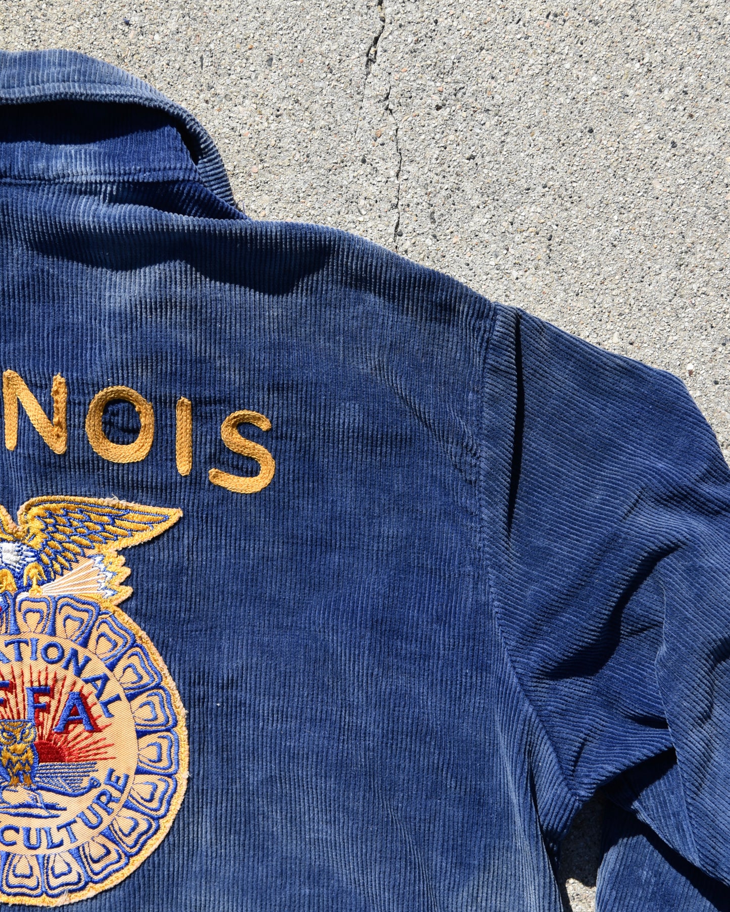 1960s Sun Faded FFA Jacket Talon Zip