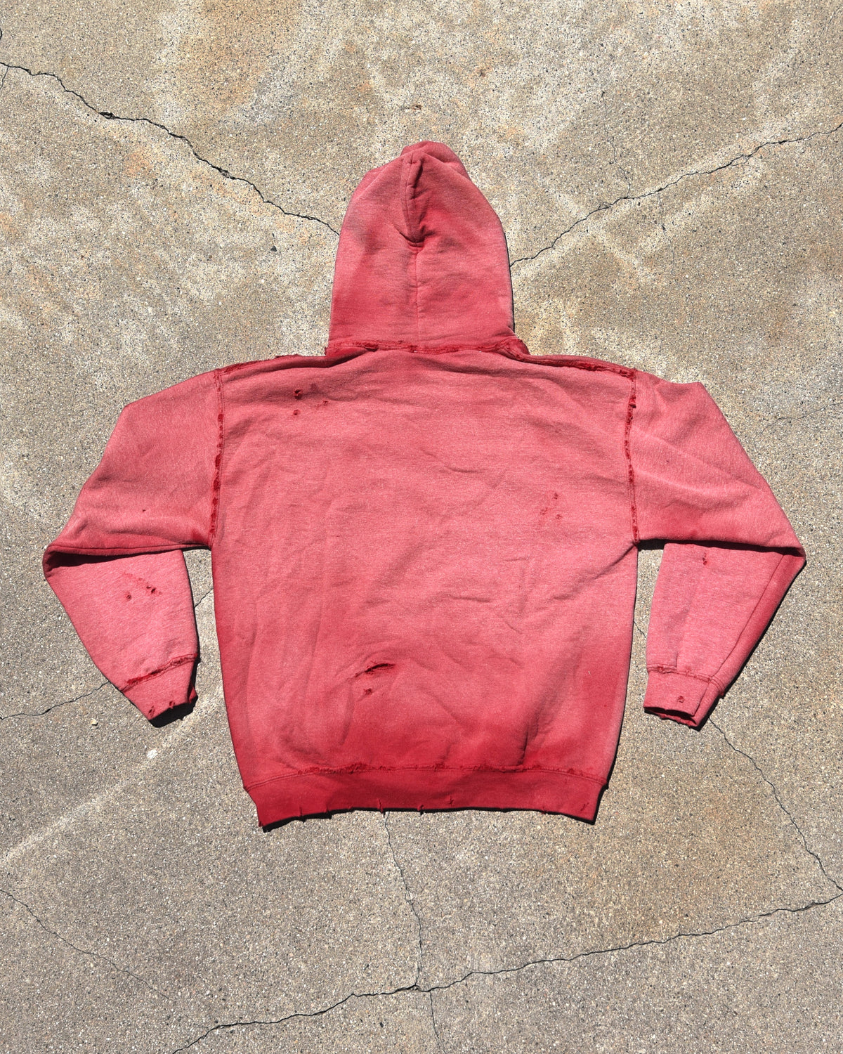 Y2K Sun Faded Alabama Hoodie