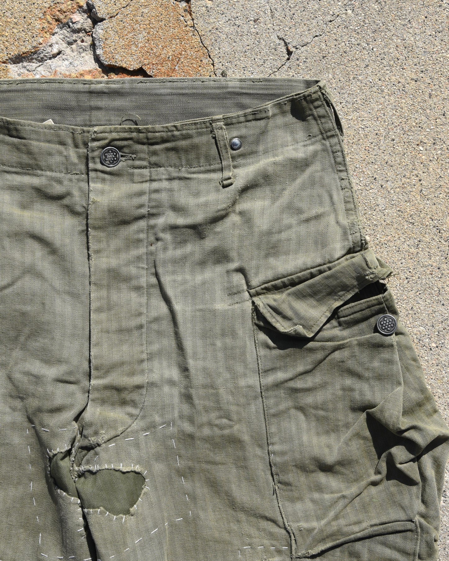 1940s 13 Star HBT Army Pants
