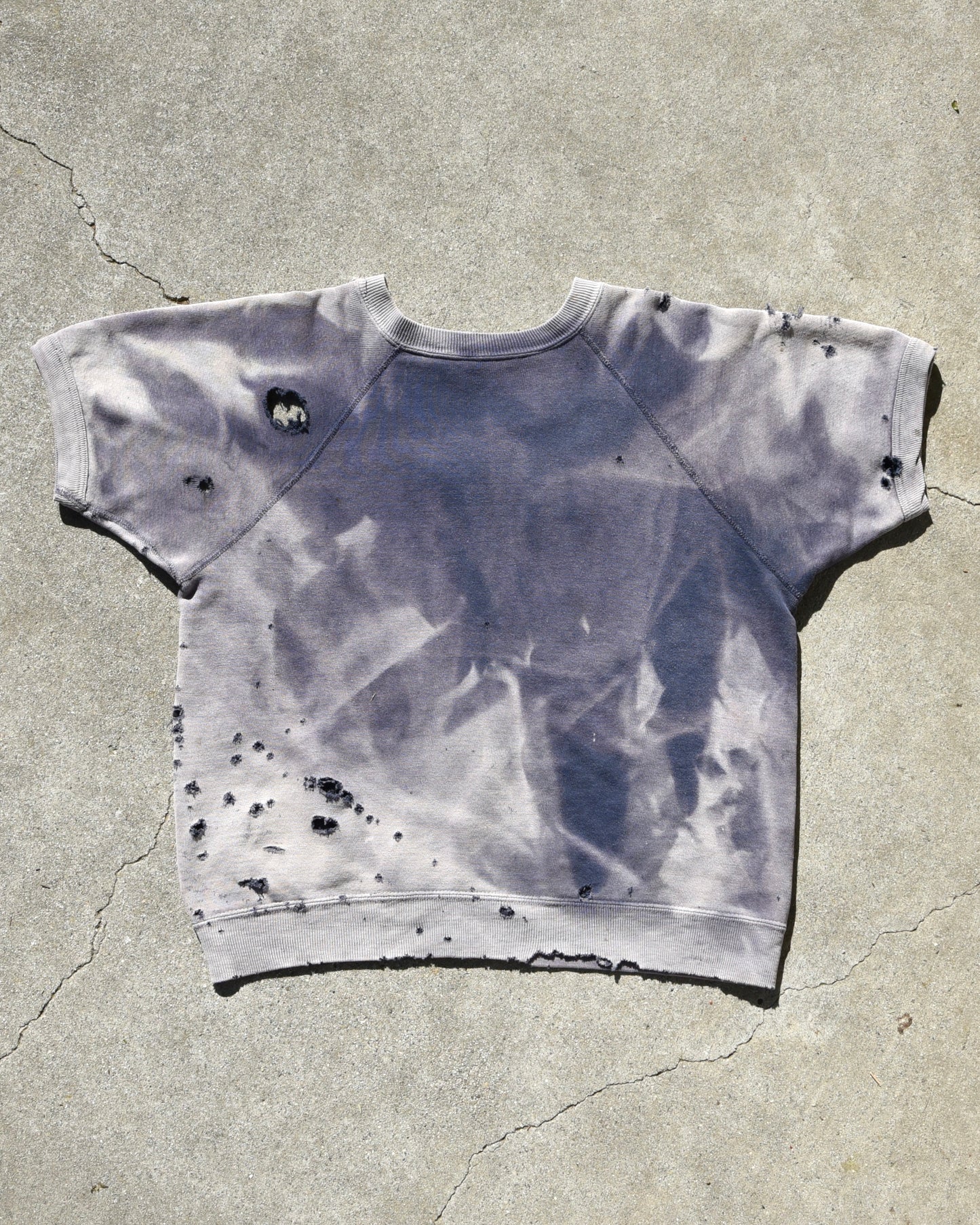 Vintage Thrashed and Sun Faded 1960s S/S Sweatshirt