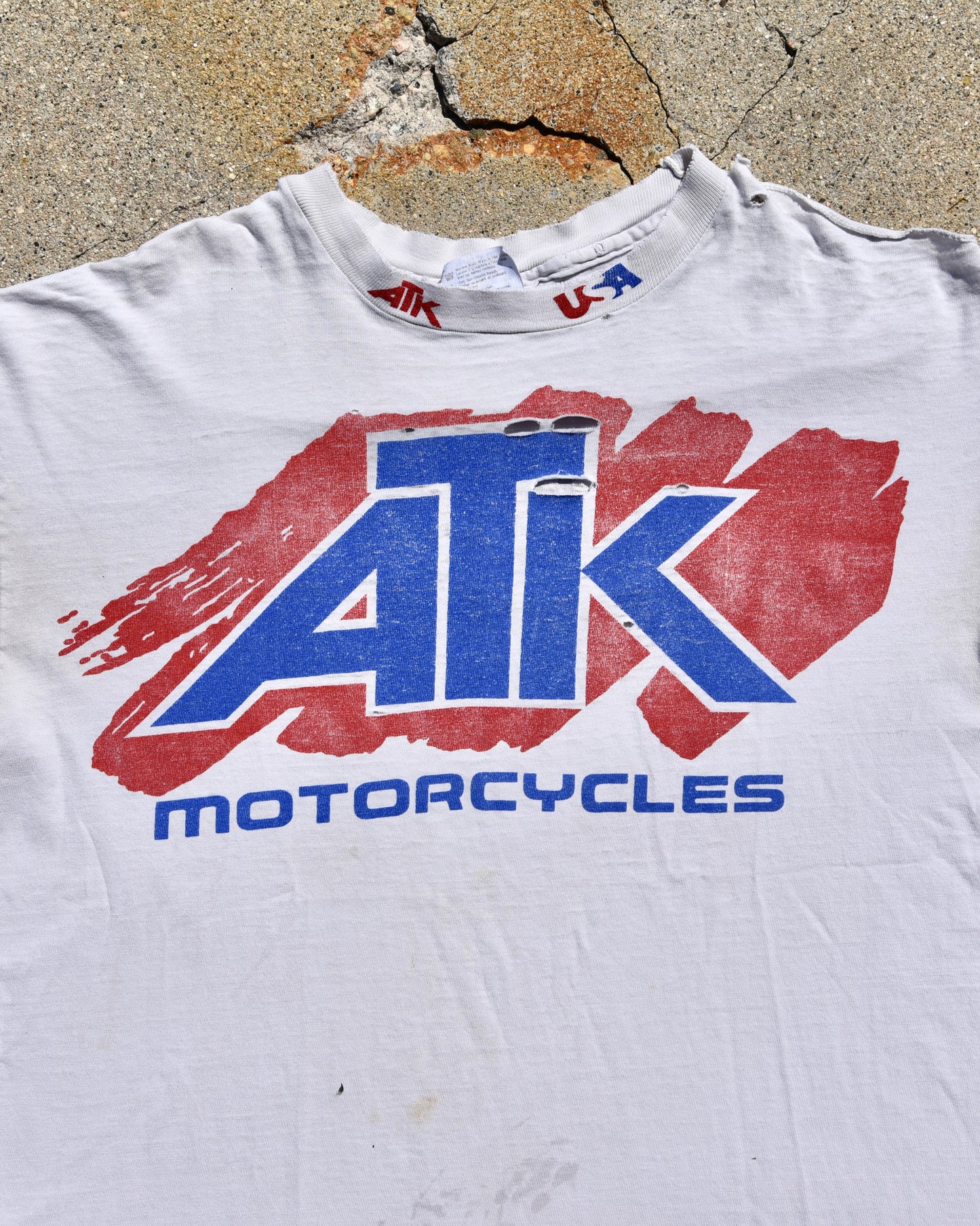 1980s Thrashed ATK Motorcycles Tshirt