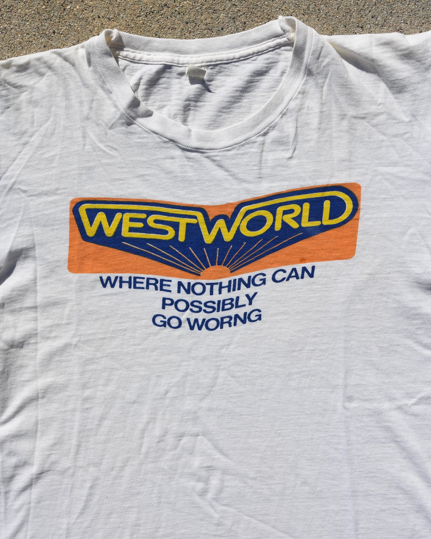 1973 Westworld Movie Promo Tshirt