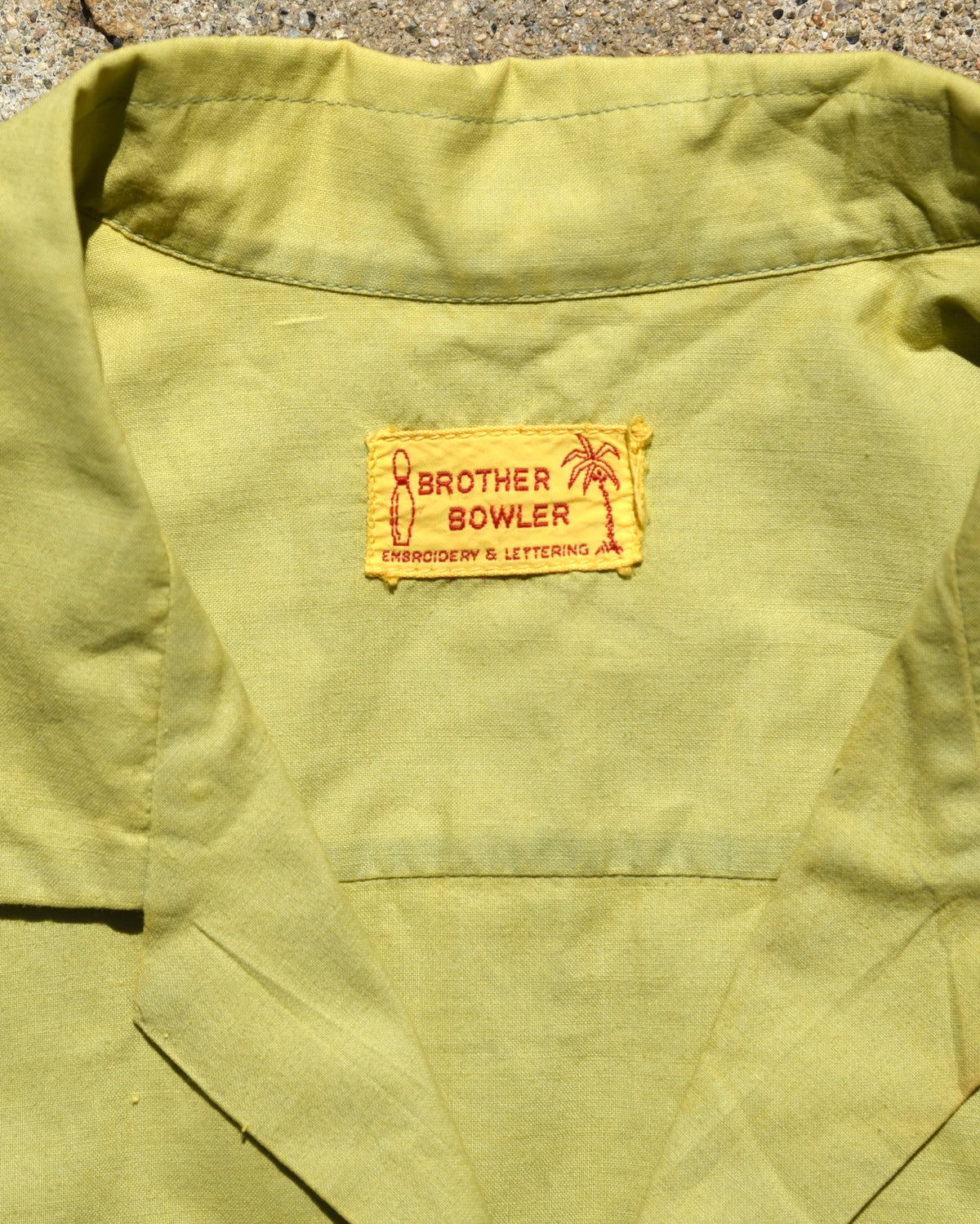 1950s Chainstitched First Flight Bowling Shirt