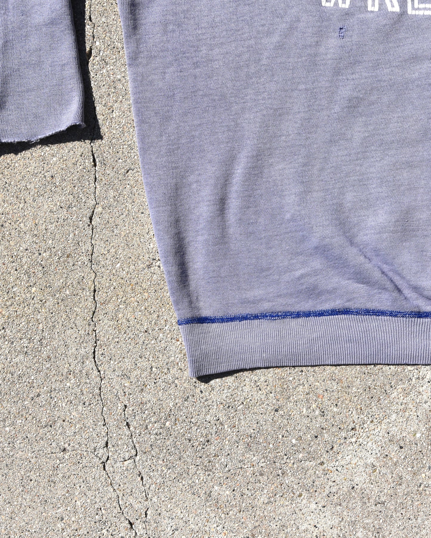 1960s Sun Faded Crestline Wrestling Single V Sweatshirt
