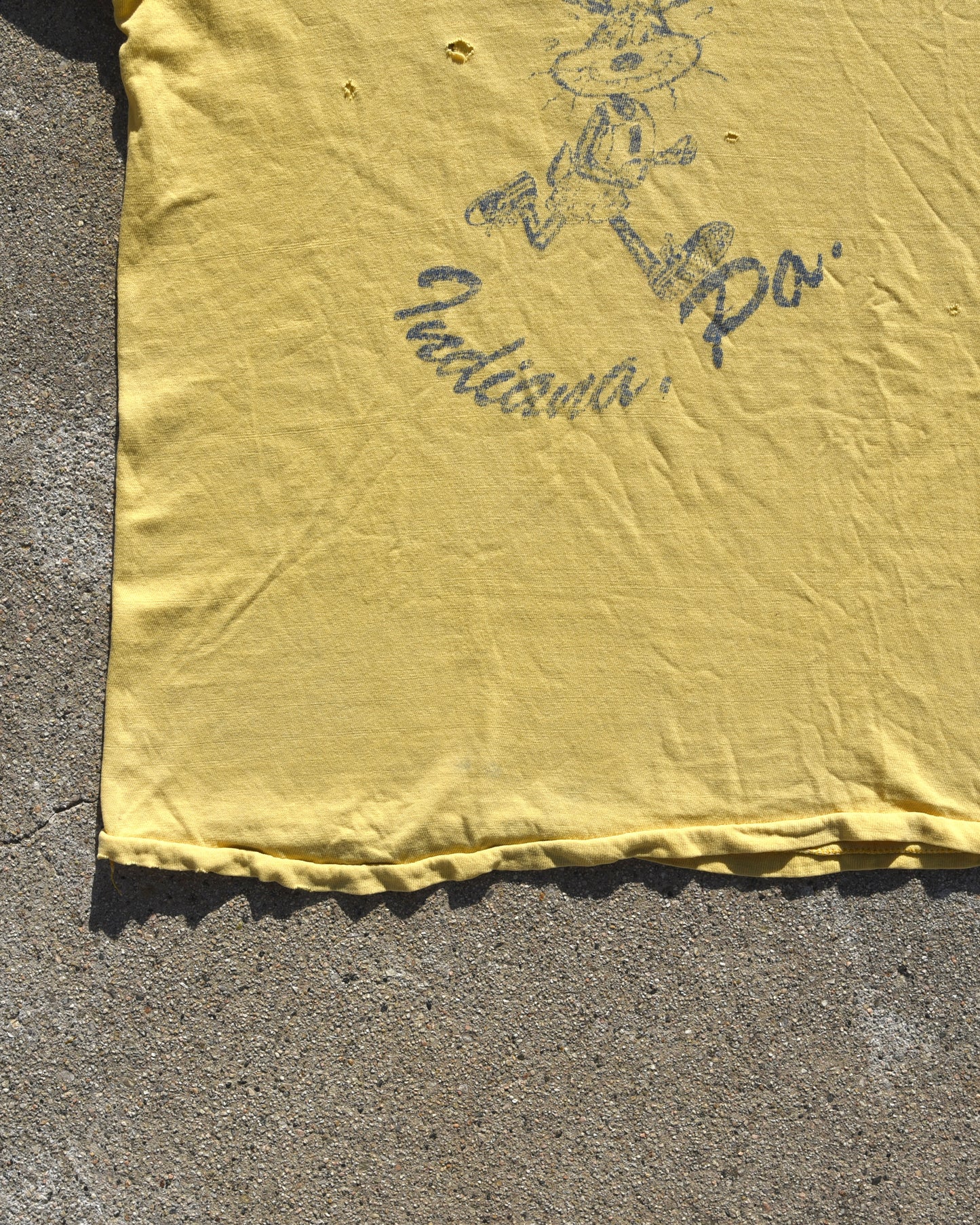 1970s Thrashed Fool’s Run Indiana Tshirt