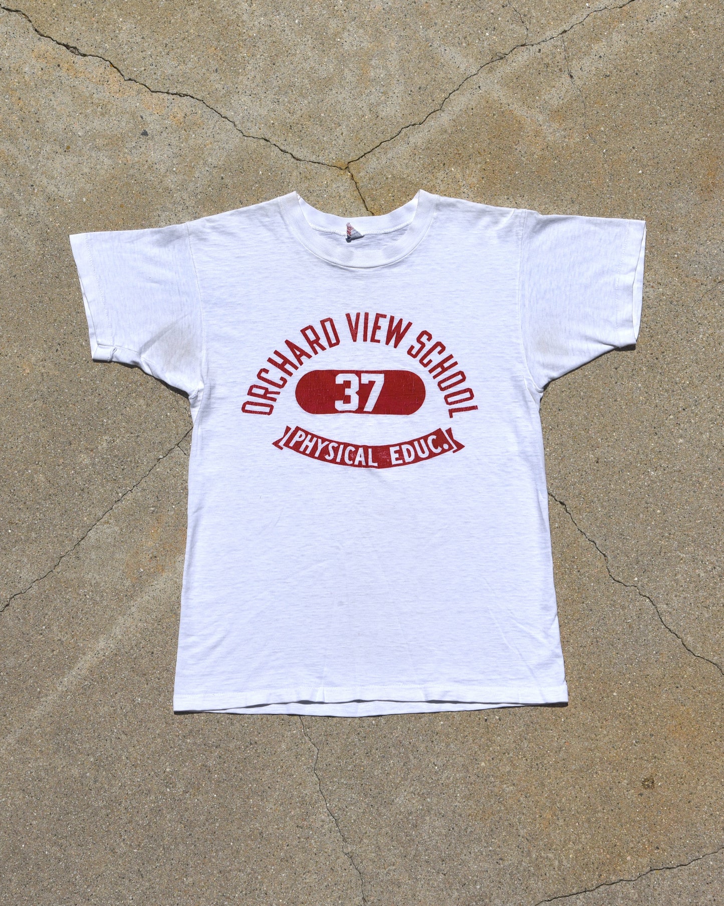 1950s Orchard View School Phys Ed Tshirt
