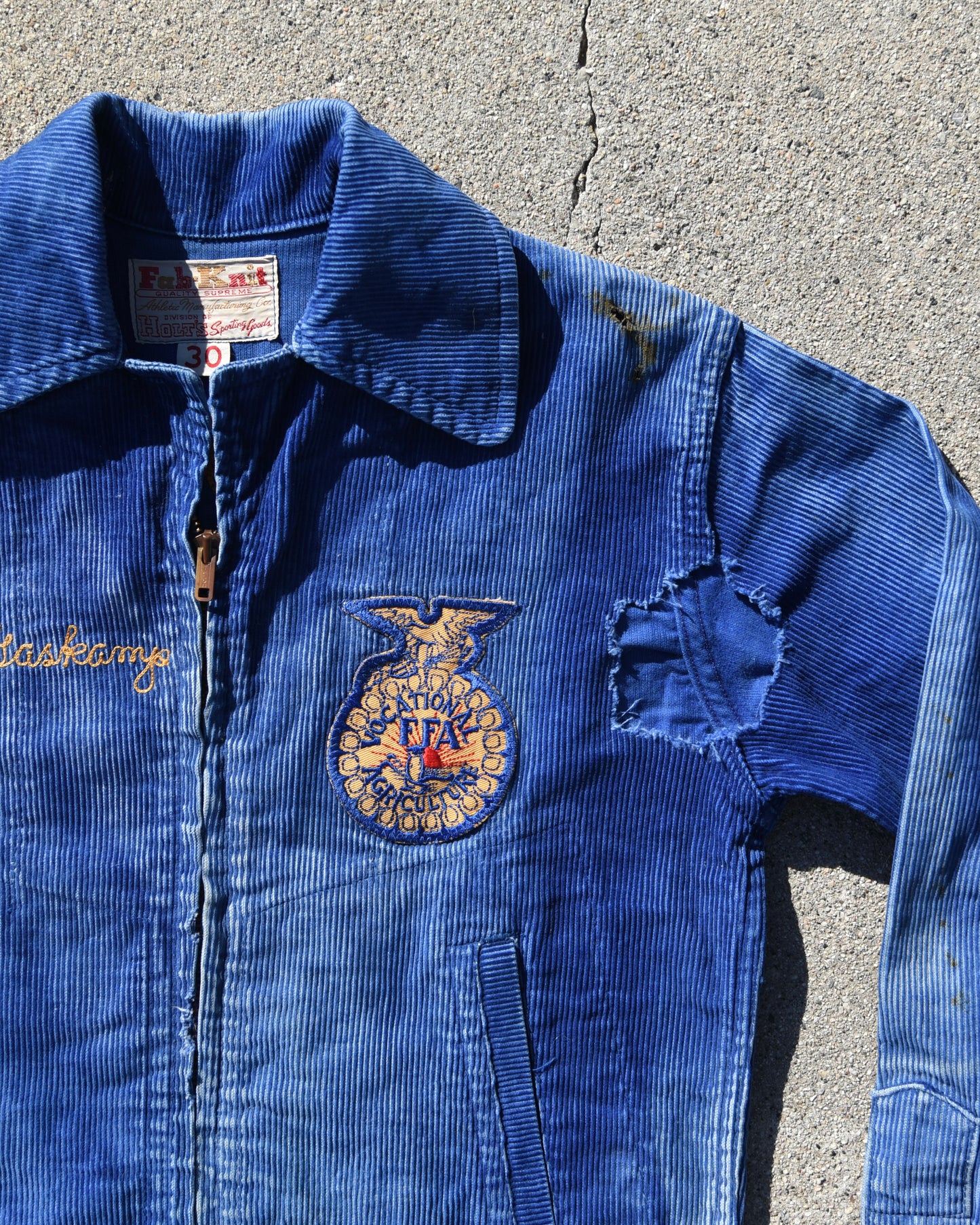 1960s FFA Jacket Sun Faded Women’s Small