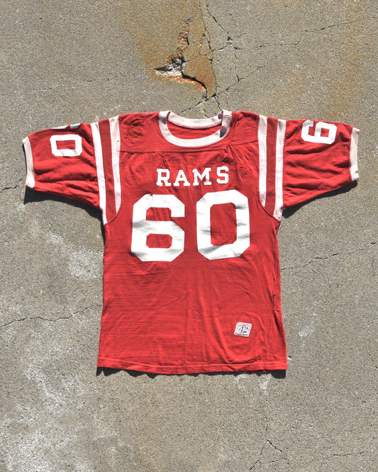 1960s Champion Rams Cotton Football Jersey