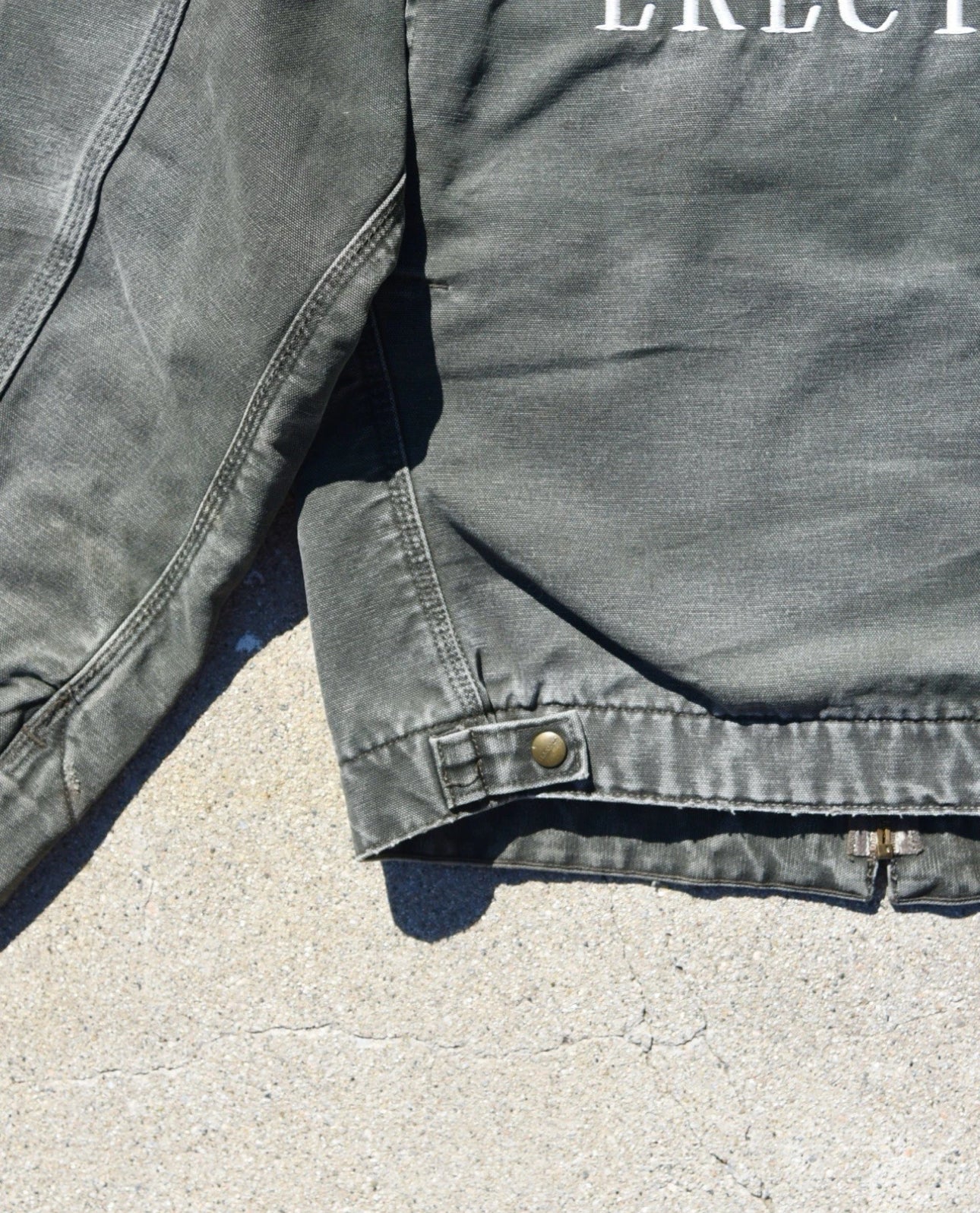 Carhartt J97 MOS Moss Green Detroit Jacket - Medium