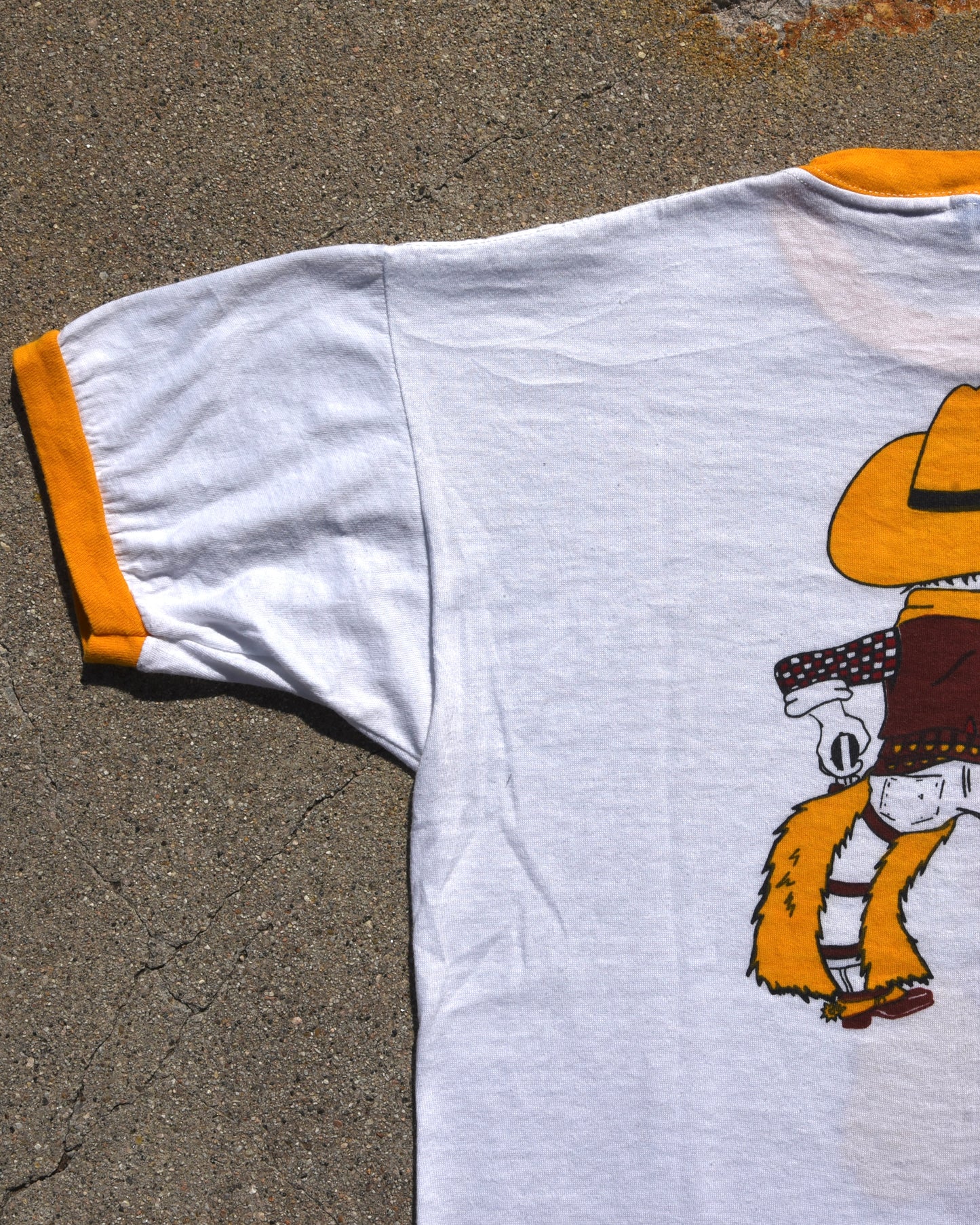 1970s Cowboy Ringer Tshirt