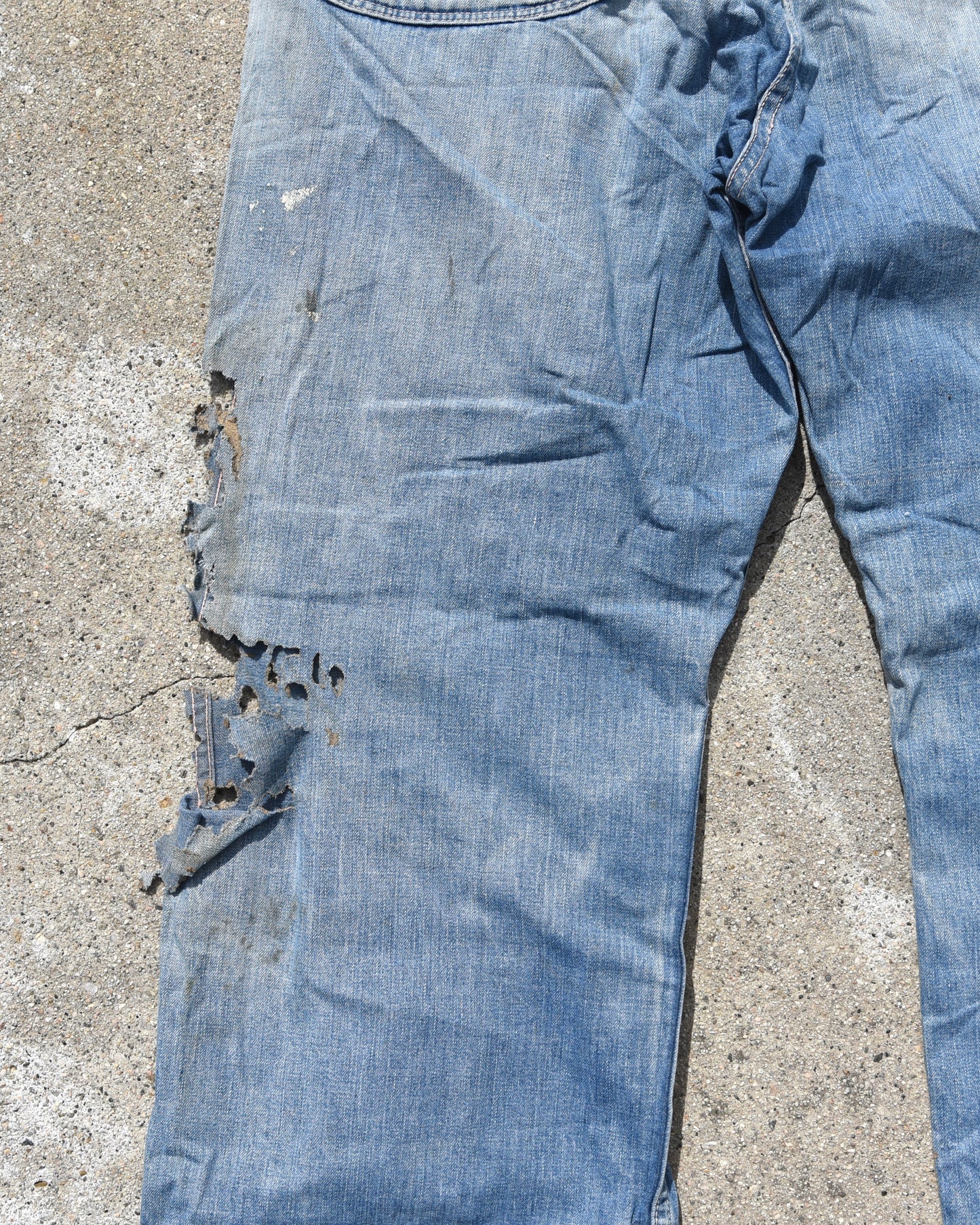 1950s Thrashed Carpenter Denim Jeans