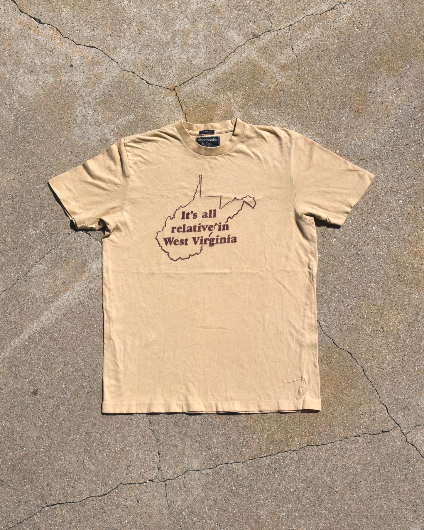 Y2K It’s All Relative In West Virginia Abercrombie Tshirt