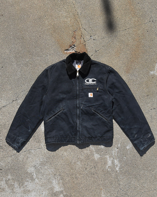 Carhartt J001 BLK Detroit Jacket - Medium