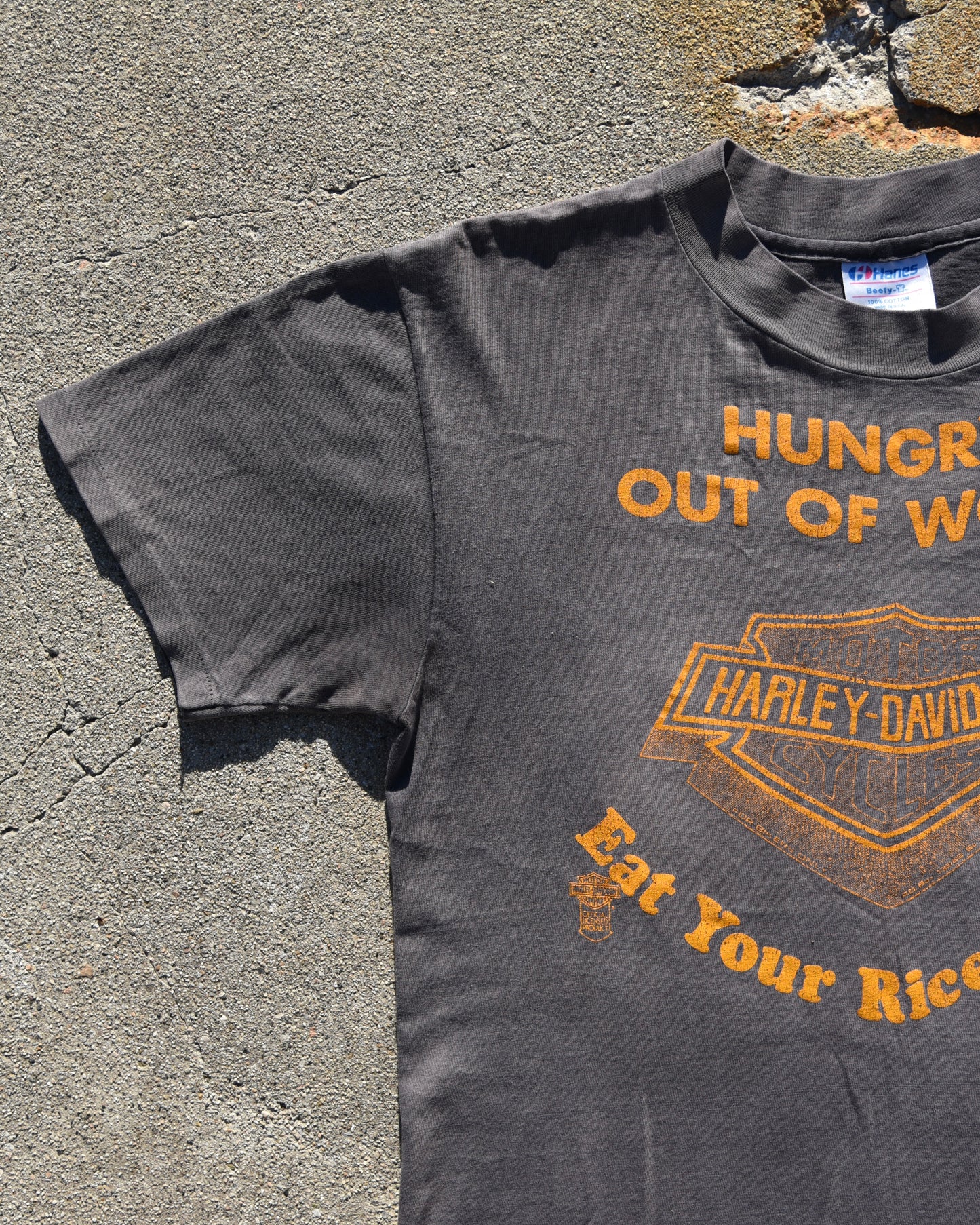 1970s Sun Faded Harley Davidson Tshirt