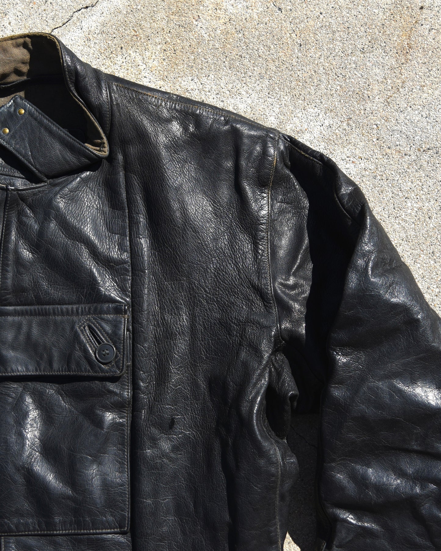 1950s Oljon Malung Swedish Motorcycle Dispatch Jacket