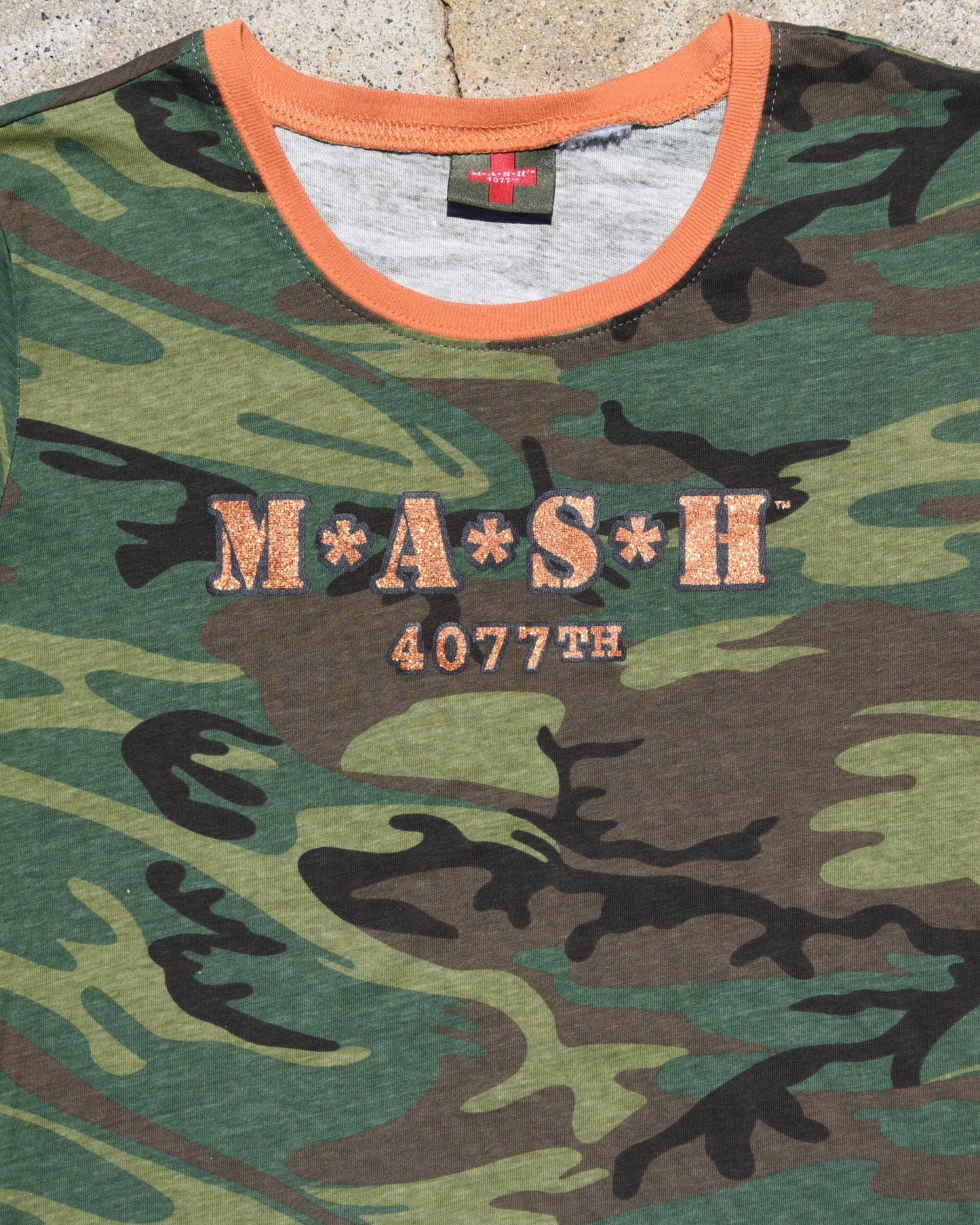 1990s MASH Camo Femme Tshirt
