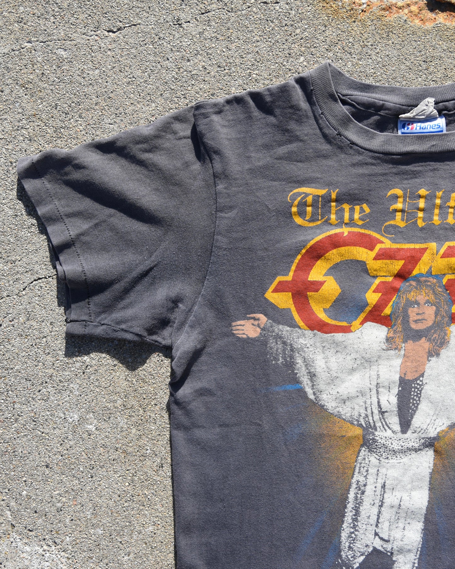 1980s Faded Ozzy Osbourne The Ultimate Tour Tshirt