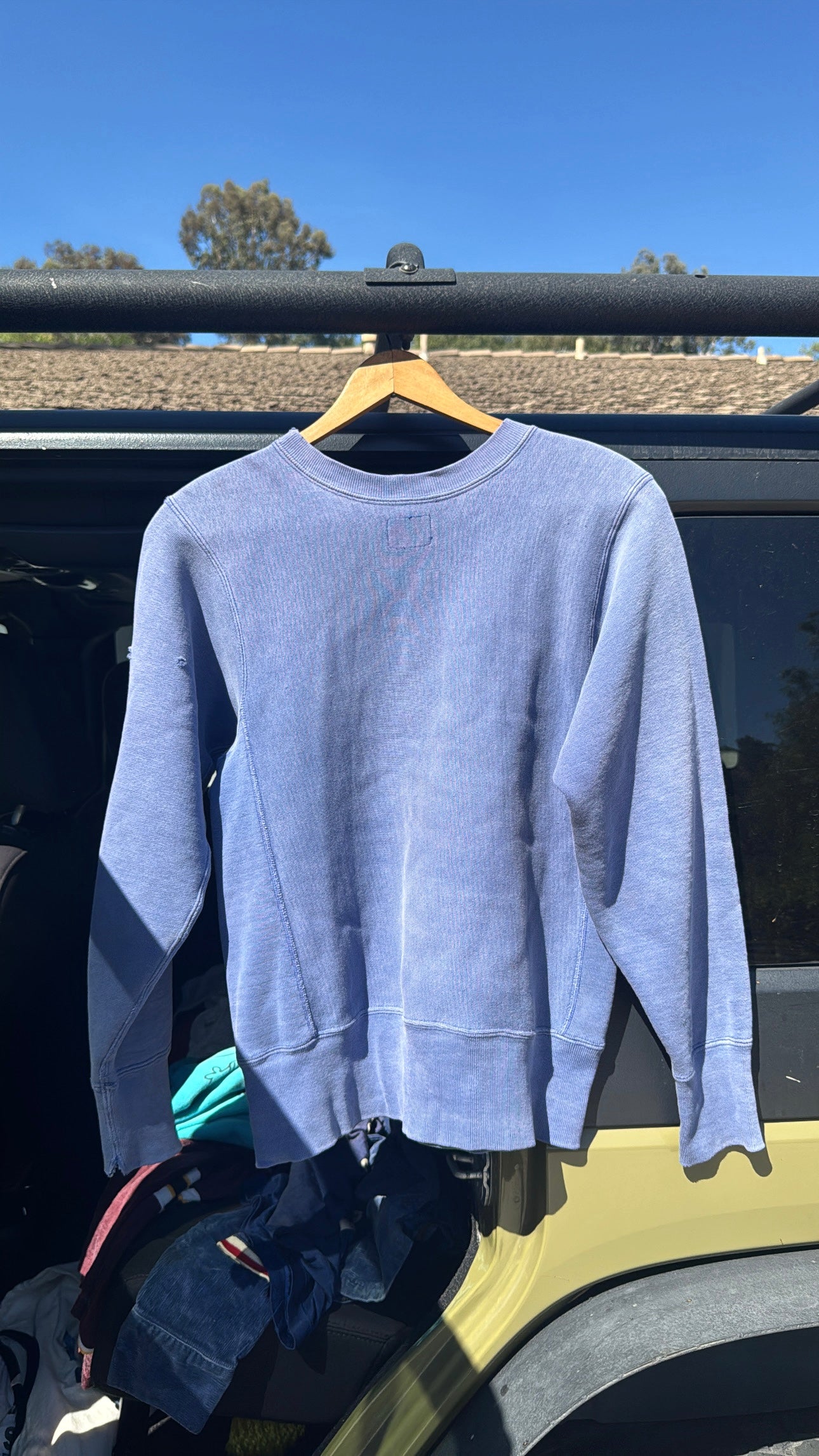 1960s High Point Track Champion Reverse Weave Expansion Gusset Sweatshirt