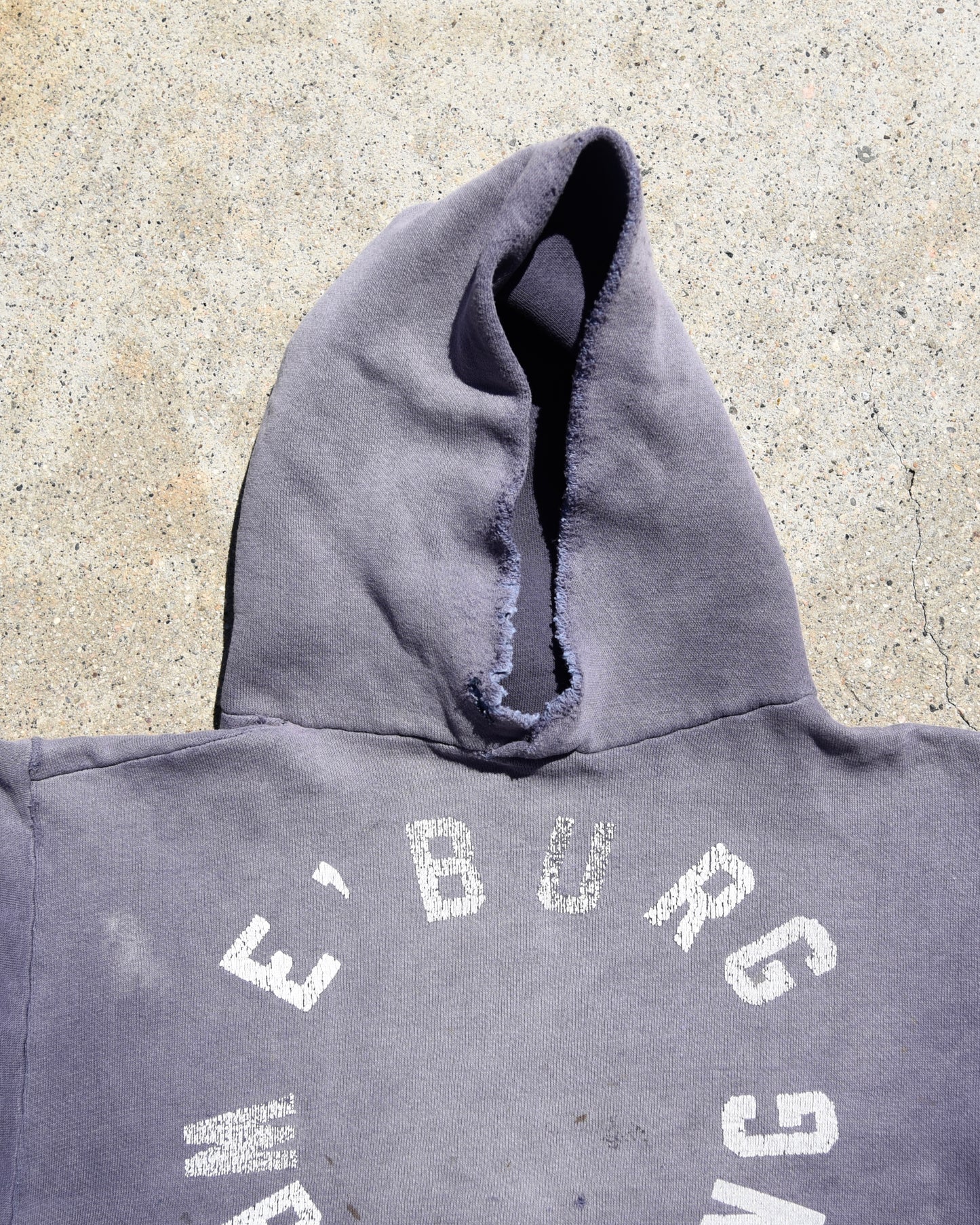 1960s Sun Faded E’burg Wrestling Hoodie