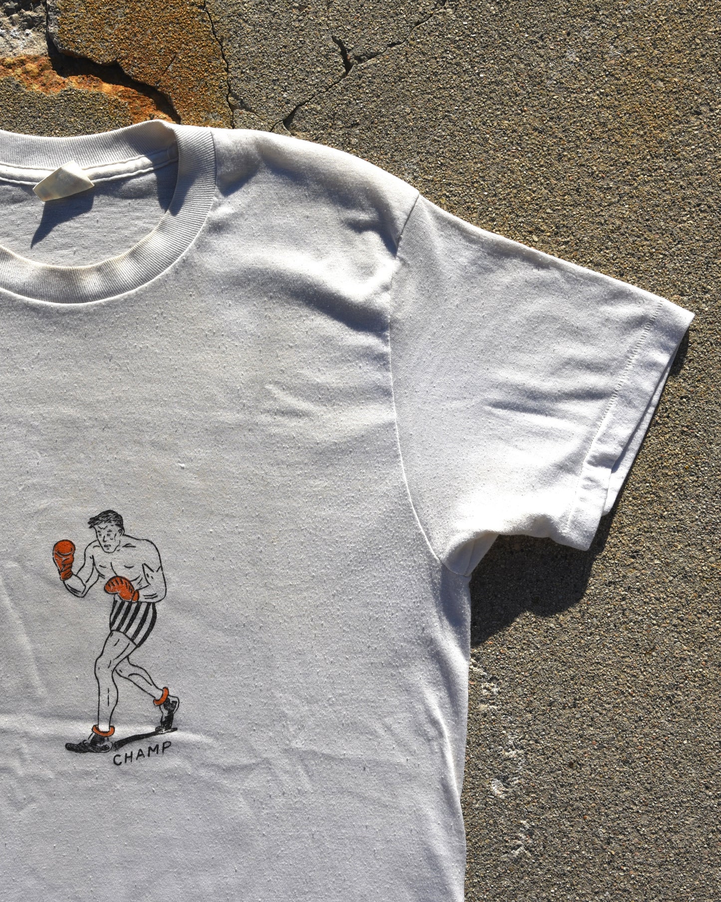 1960s Champ Boxer Stencil Tshirt