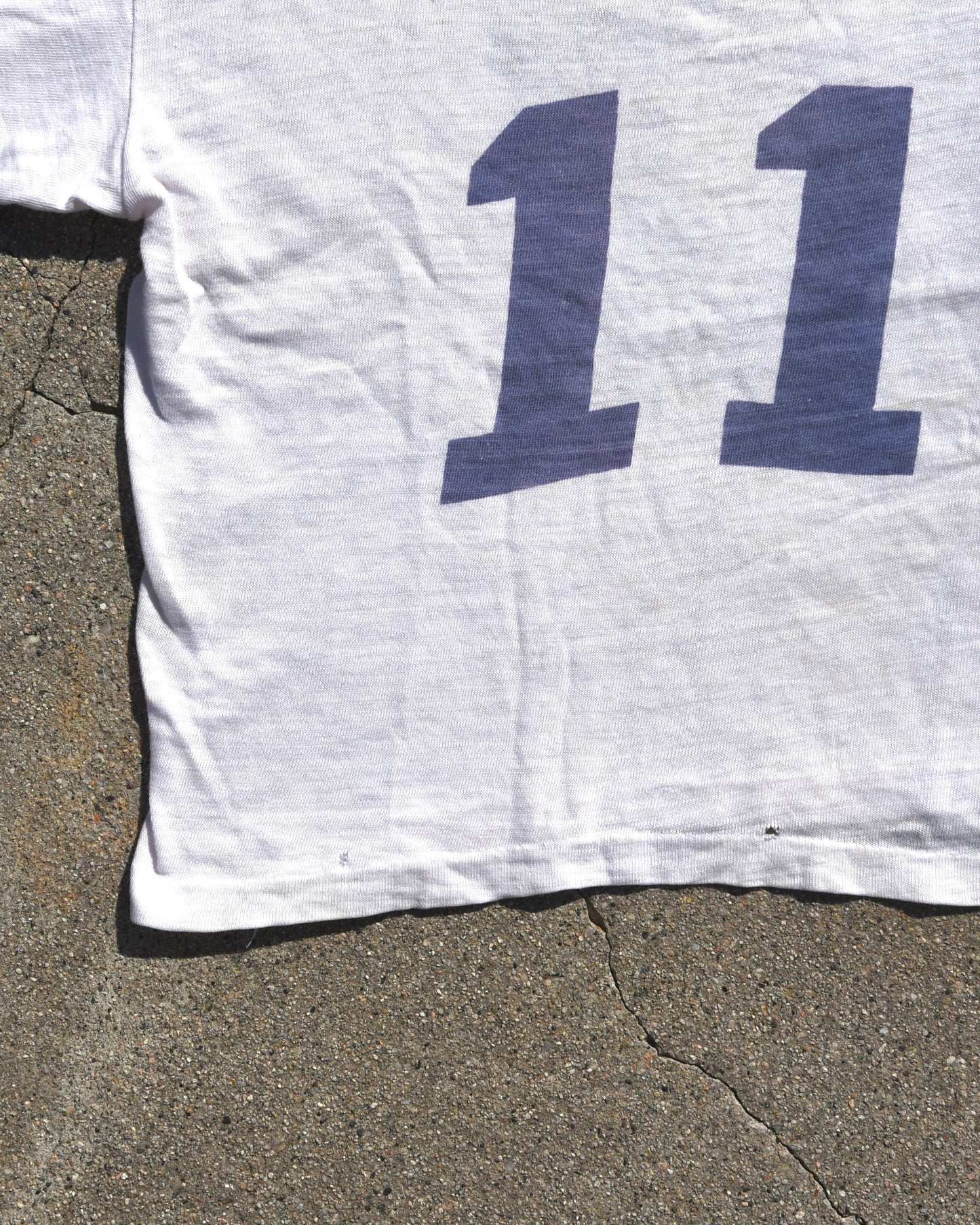 1950s Cotton Waterprint Football Jersey