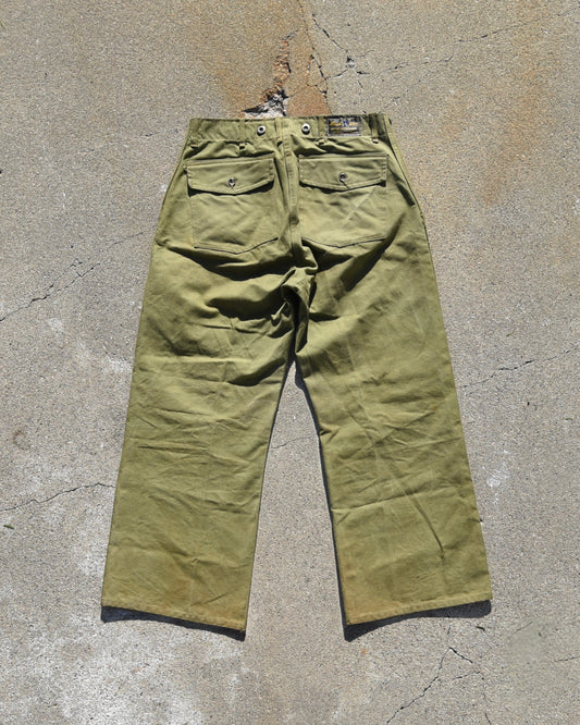 1950s Hirsch Weis Waxed Canvas Logging Pants