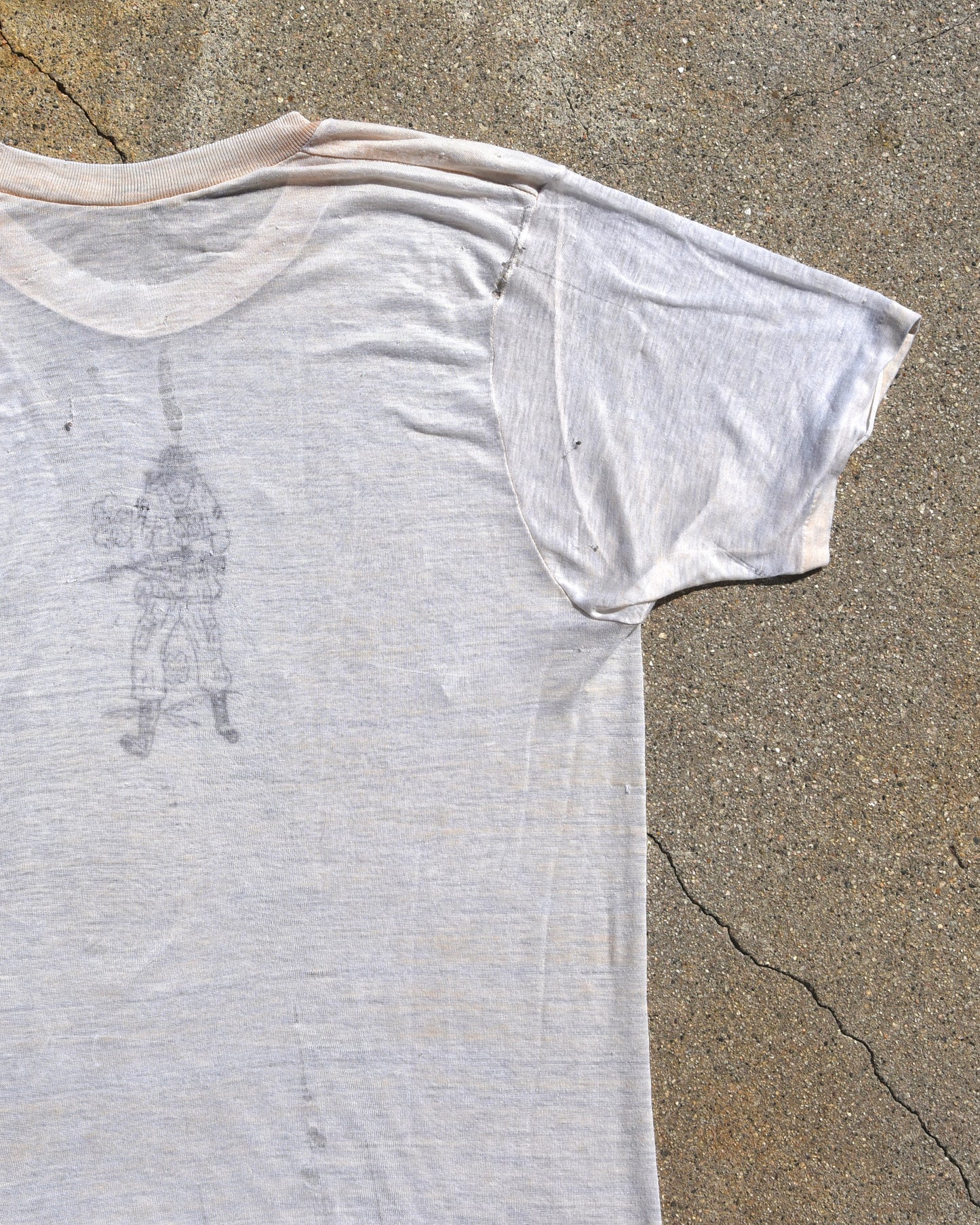 1960s Army Soldier Stenciled Tshirt